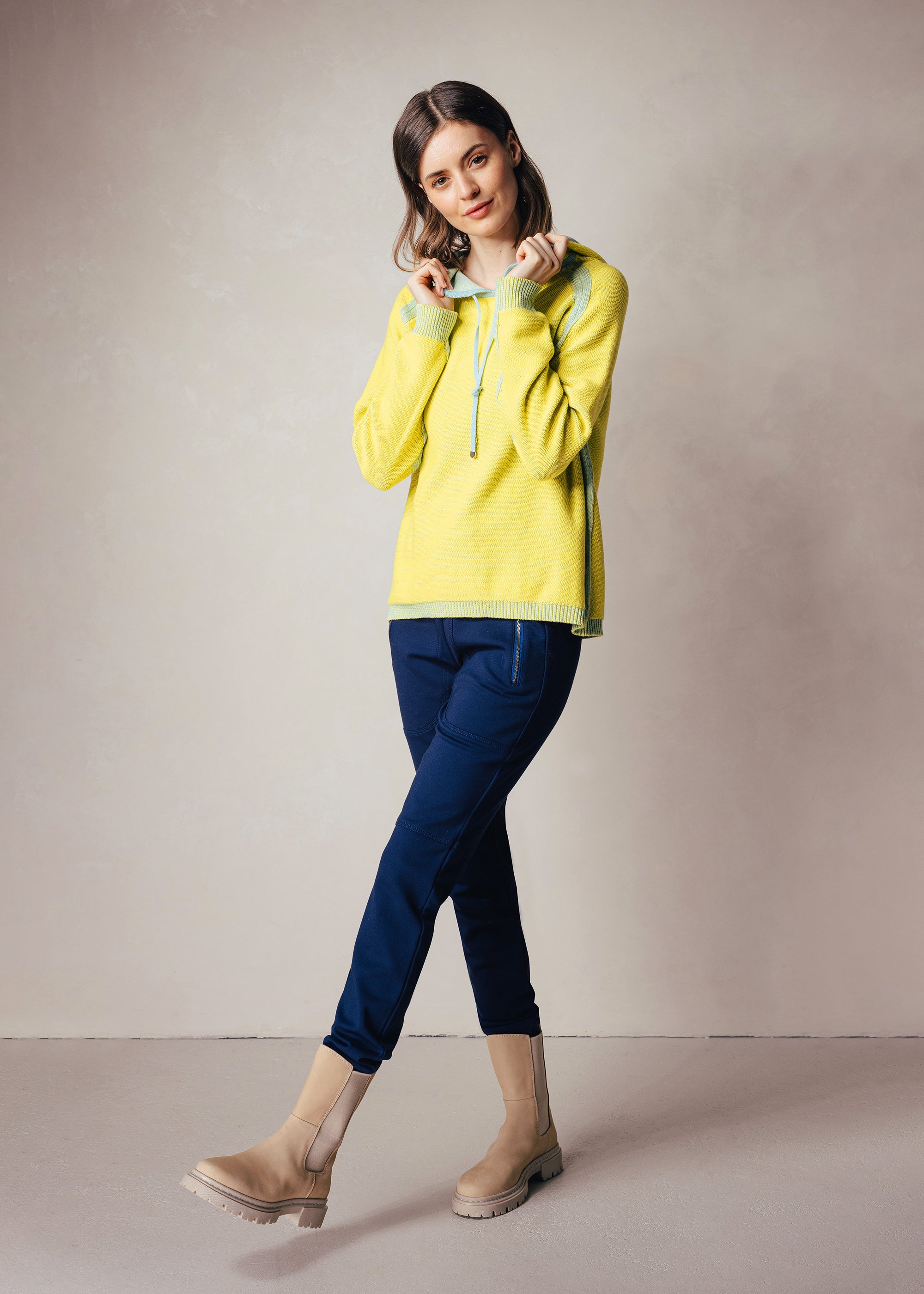 Hoodie made of organic cotton