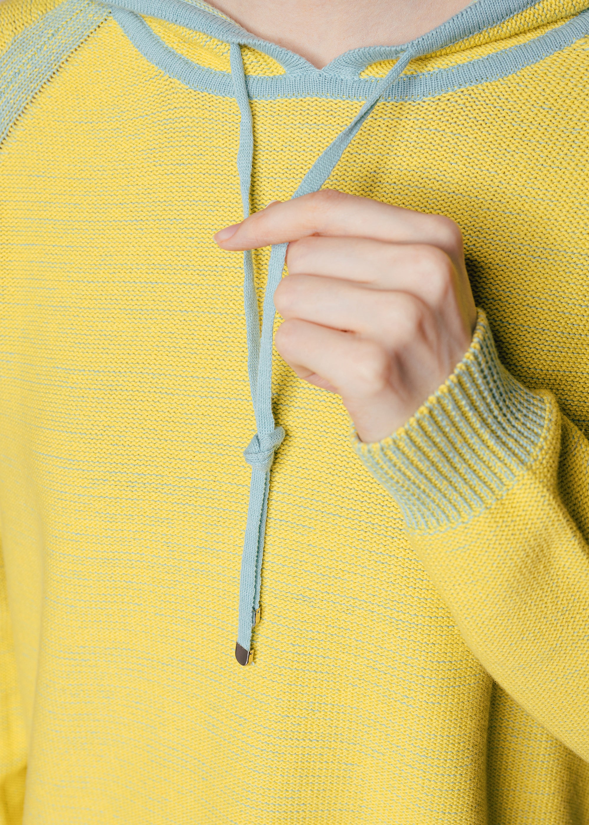 Hoodie made of organic cotton
