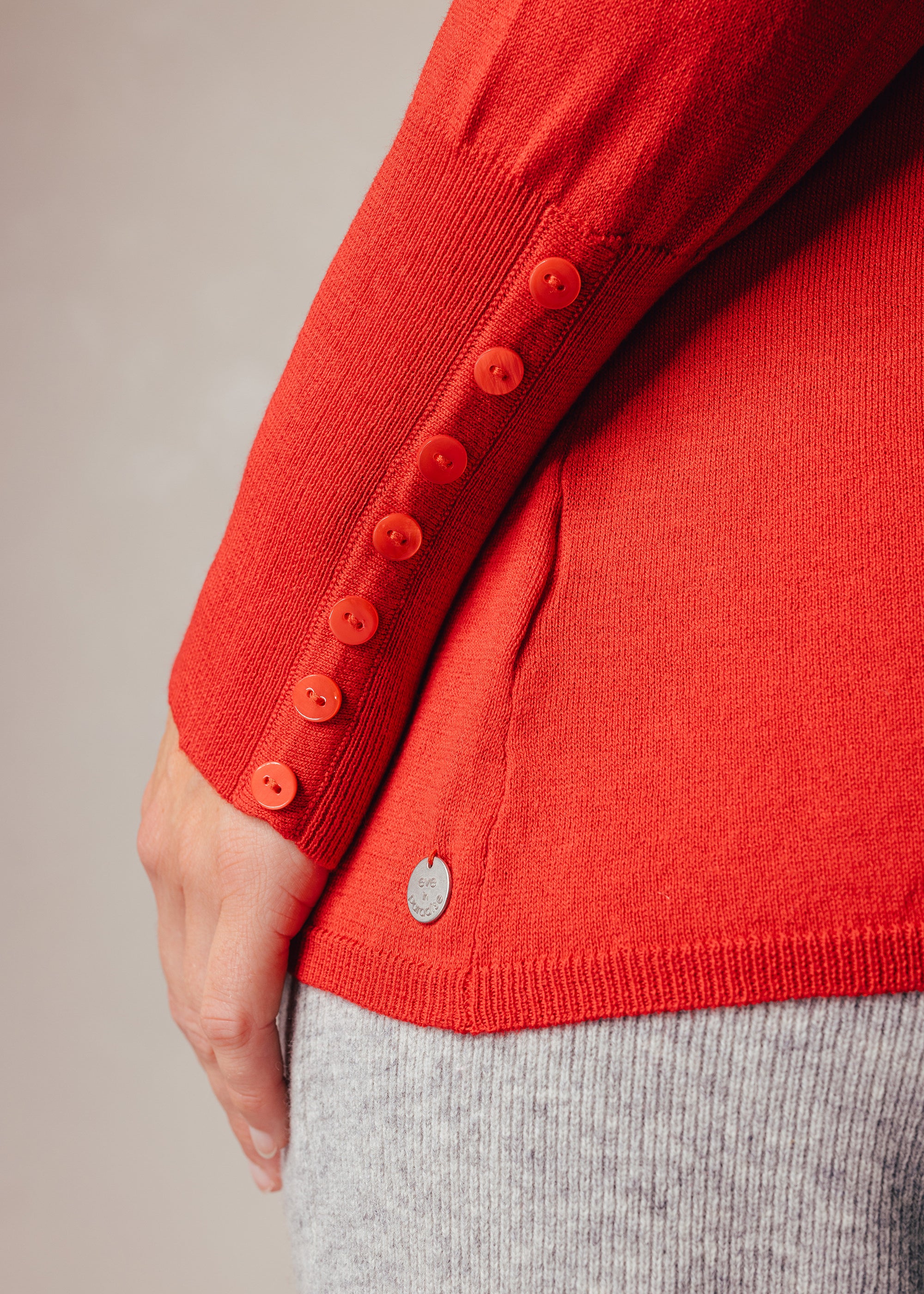 Feinstrickpullover aus Baumwolle und Seide