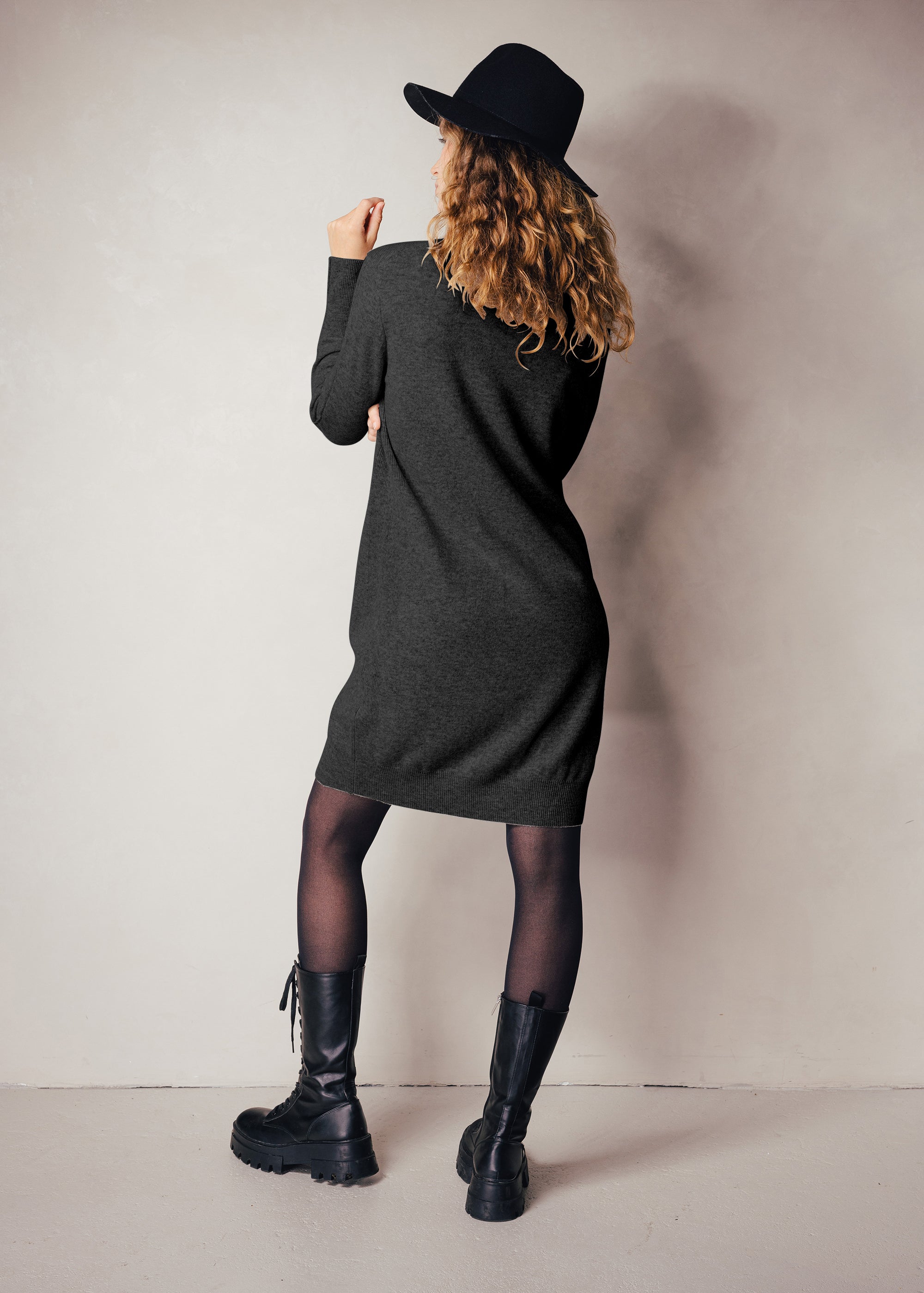 Strickkleid aus reiner Wolle