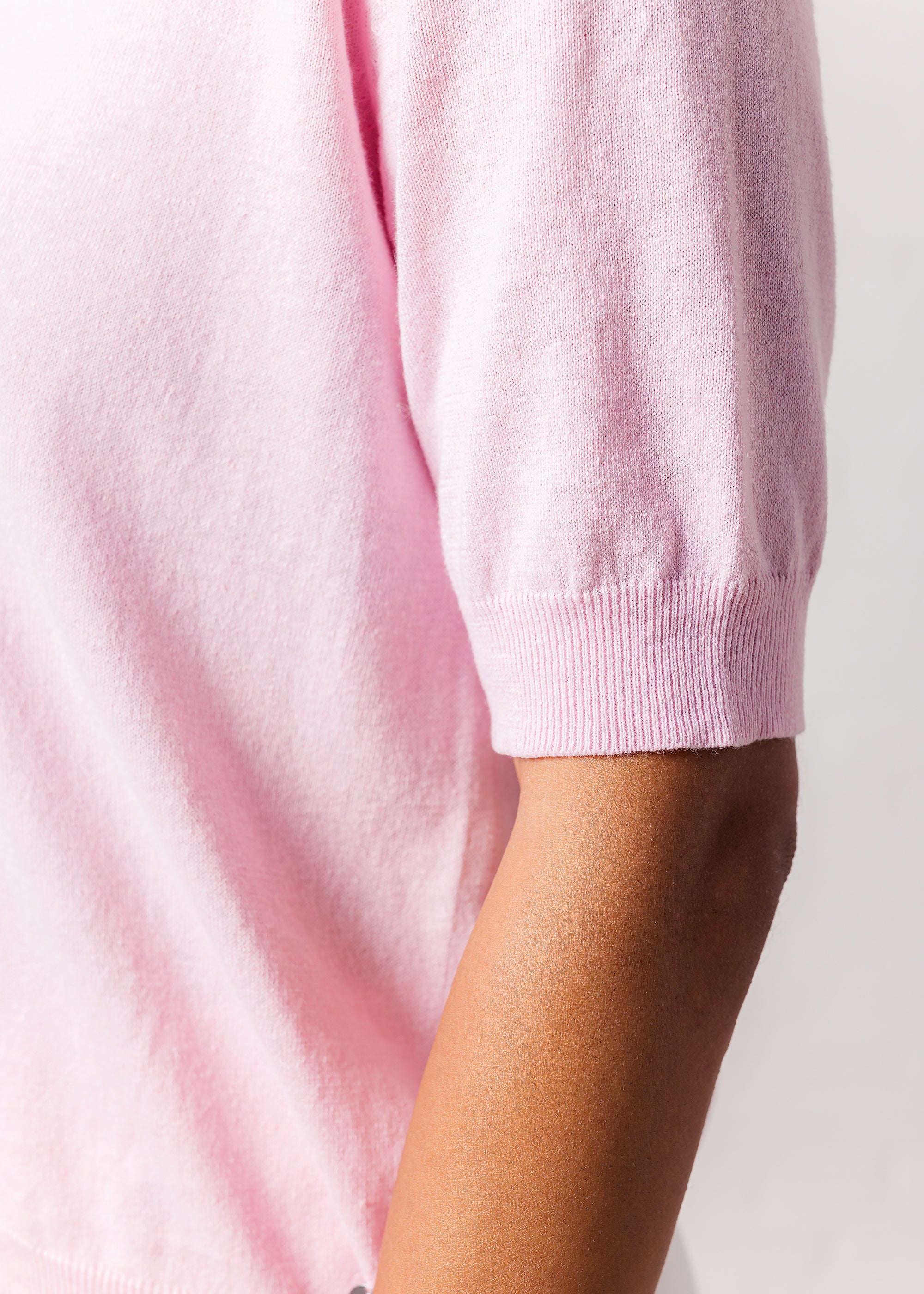 Pullover aus Leinen-Baumwoll-Mix