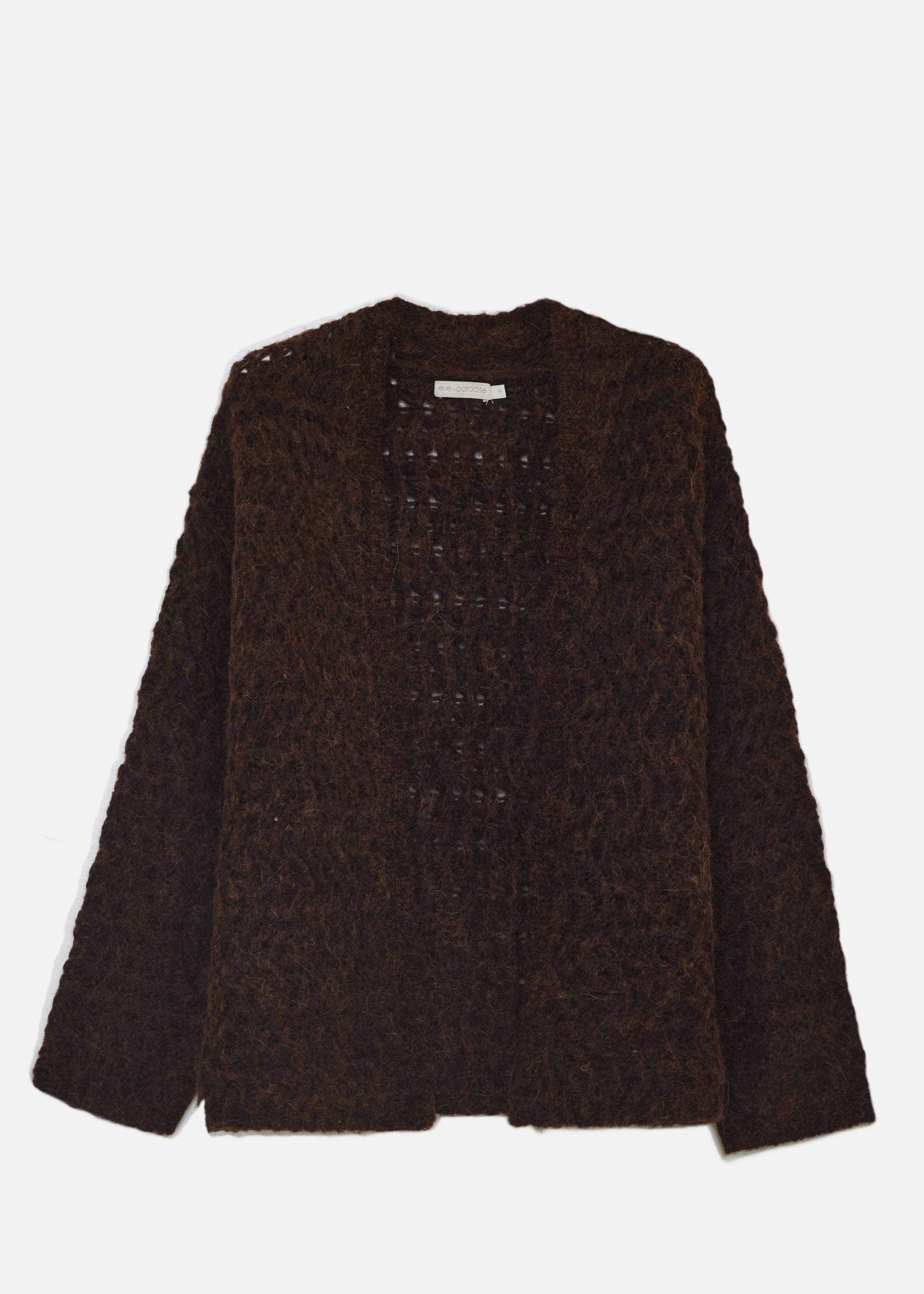 Strickjacke aus Woll-Alpaka-Mix