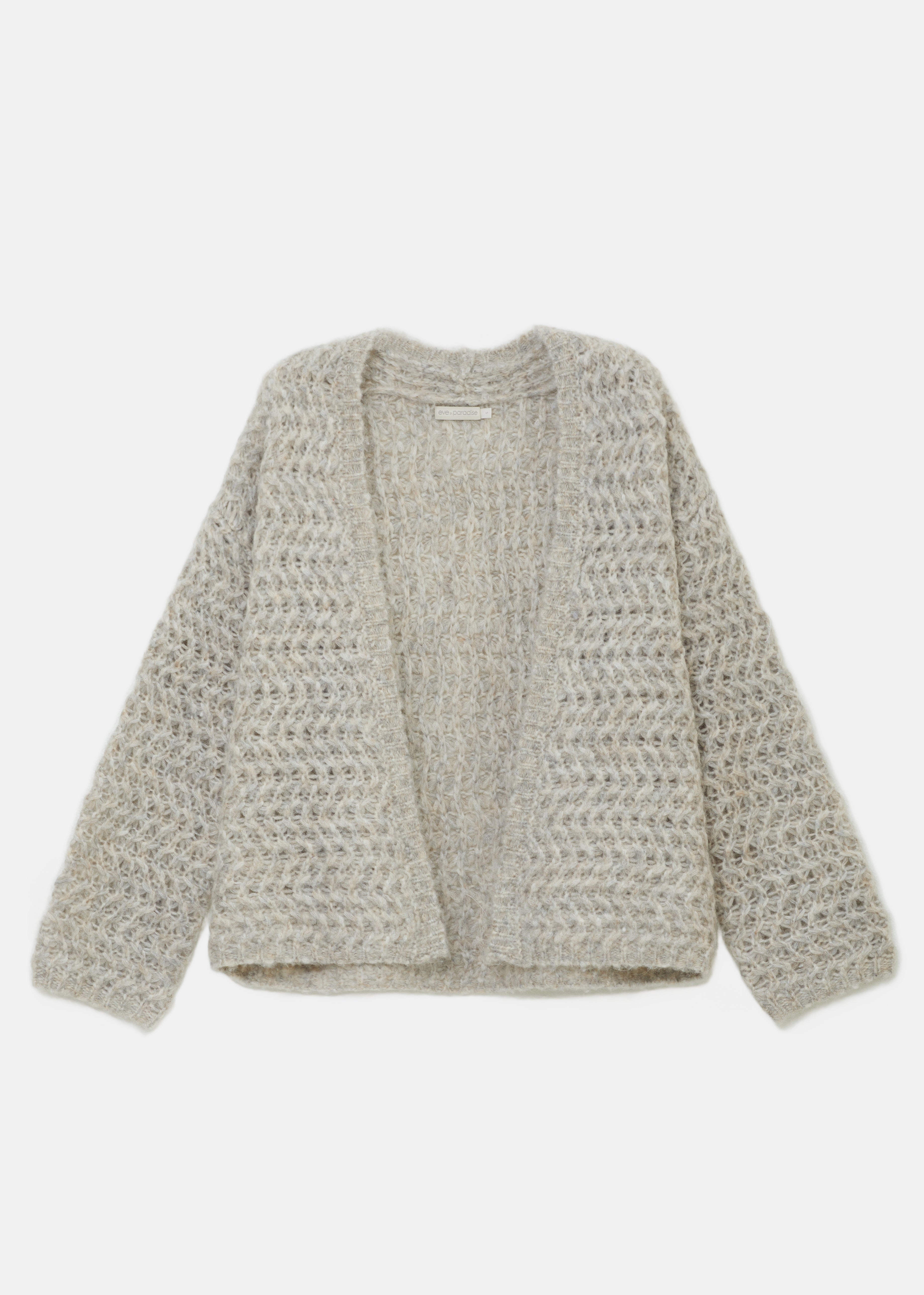 Strickjacke aus Woll-Alpaka-Mix