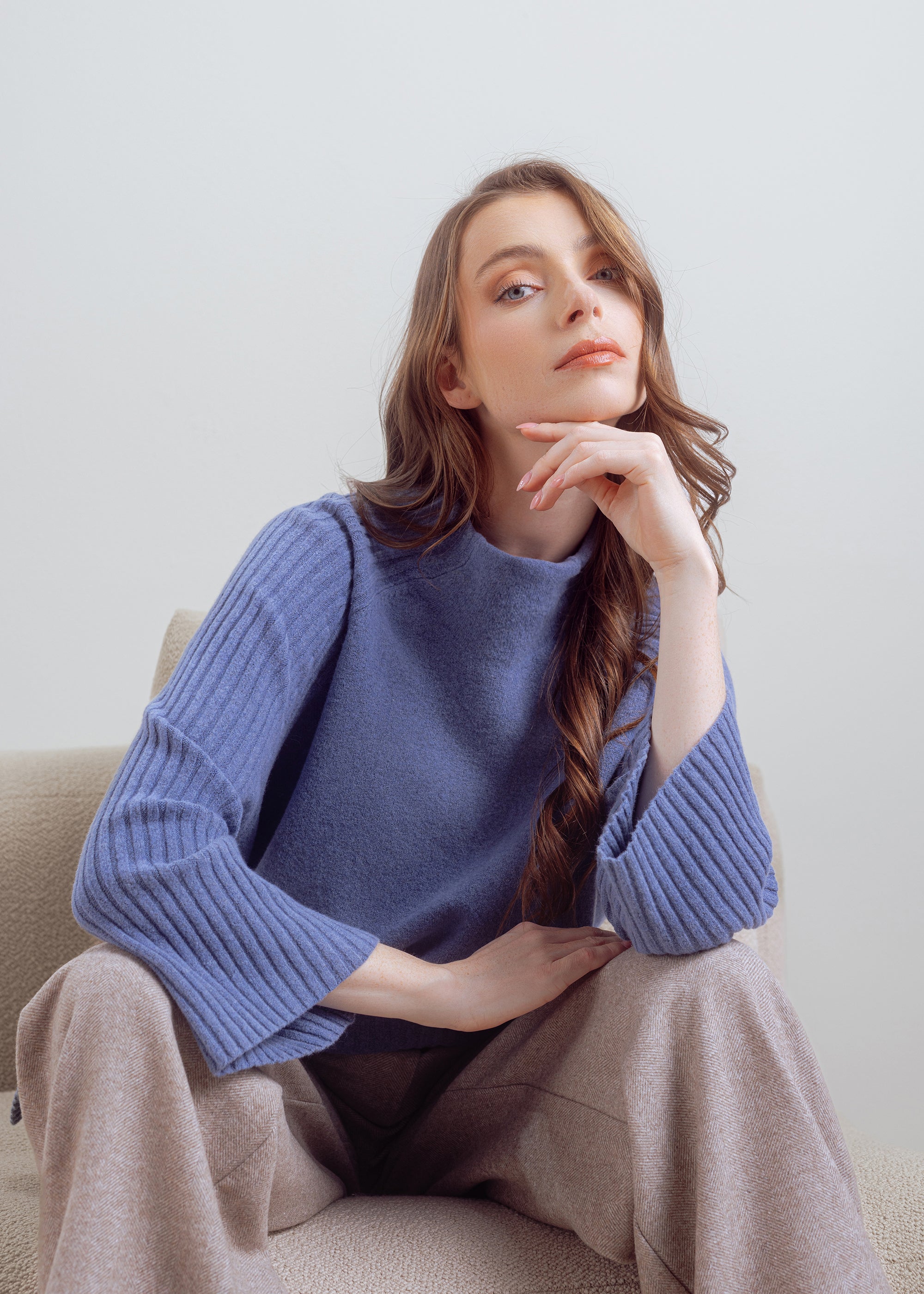 Pullover aus Pima-Baumwoll-Mix
