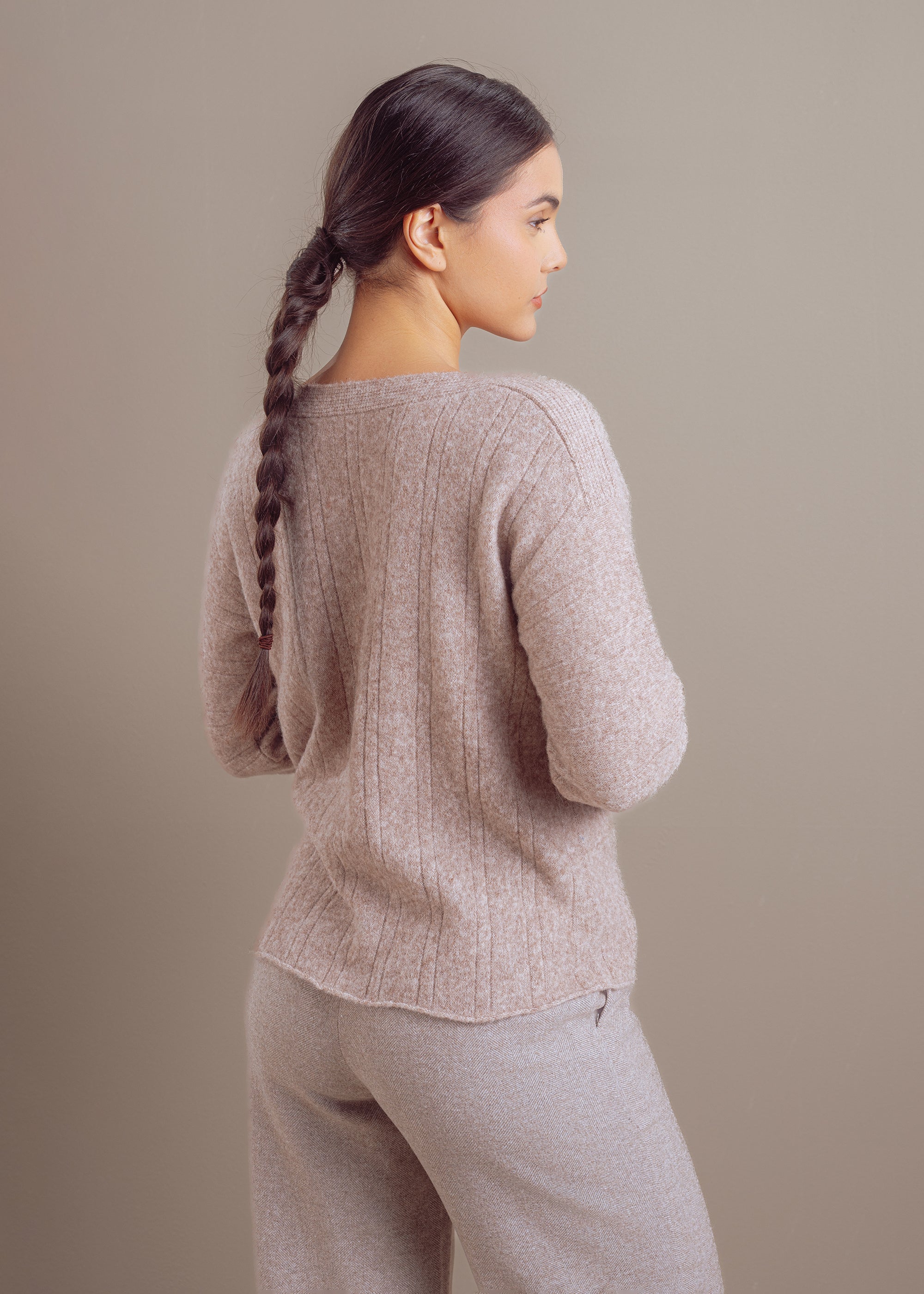 Pullover aus Alpaka-Woll-Mix