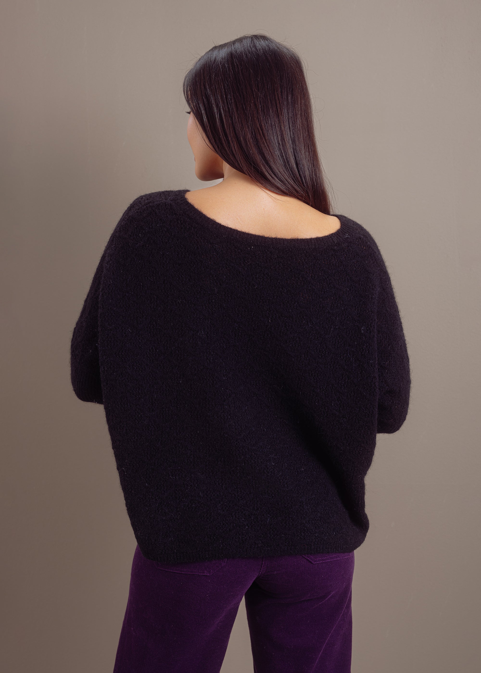 Strickmuster Pullover aus Alpaka-Woll-Mix