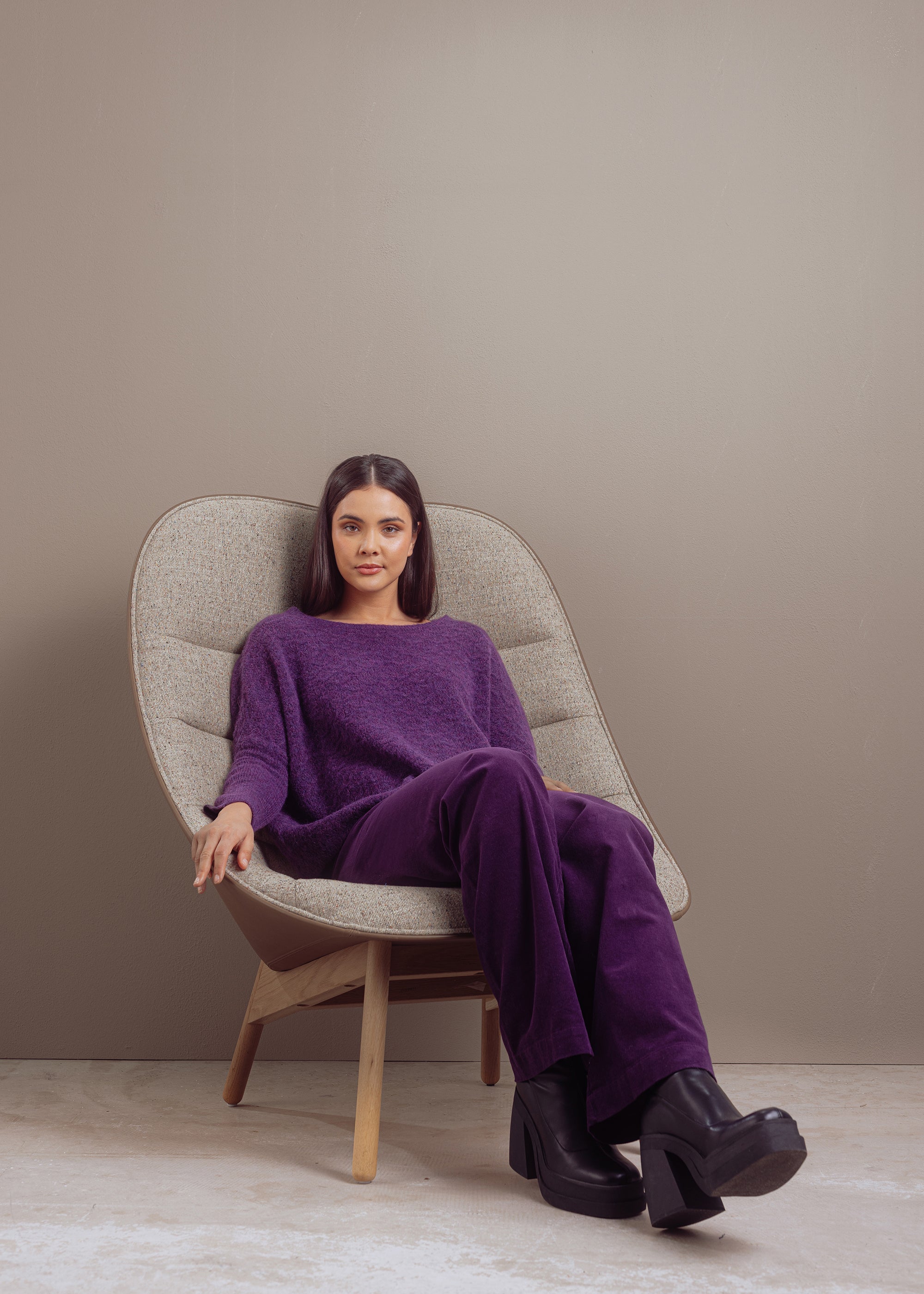 Strickmuster Pullover aus Alpaka-Woll-Mix