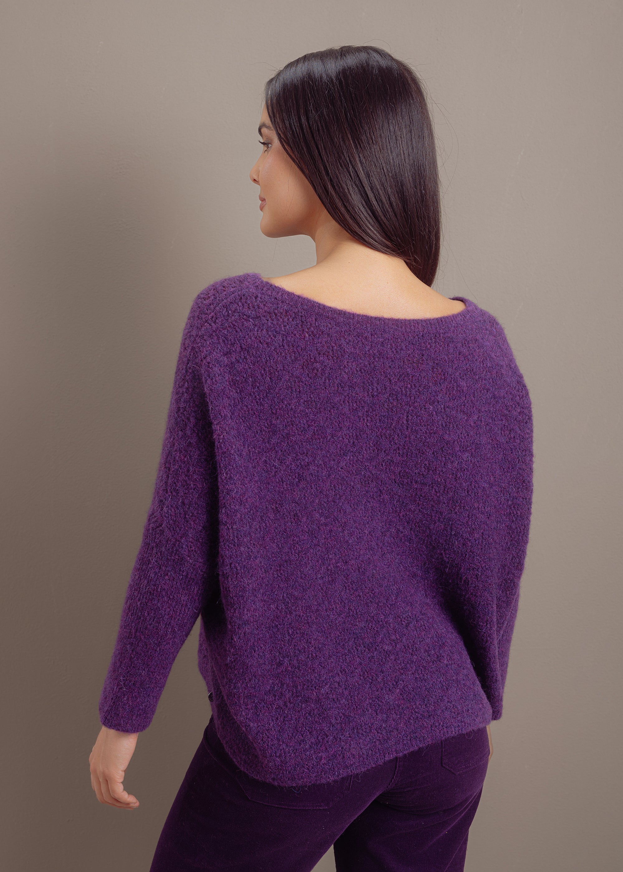 Strickmuster Pullover aus Alpaka-Woll-Mix