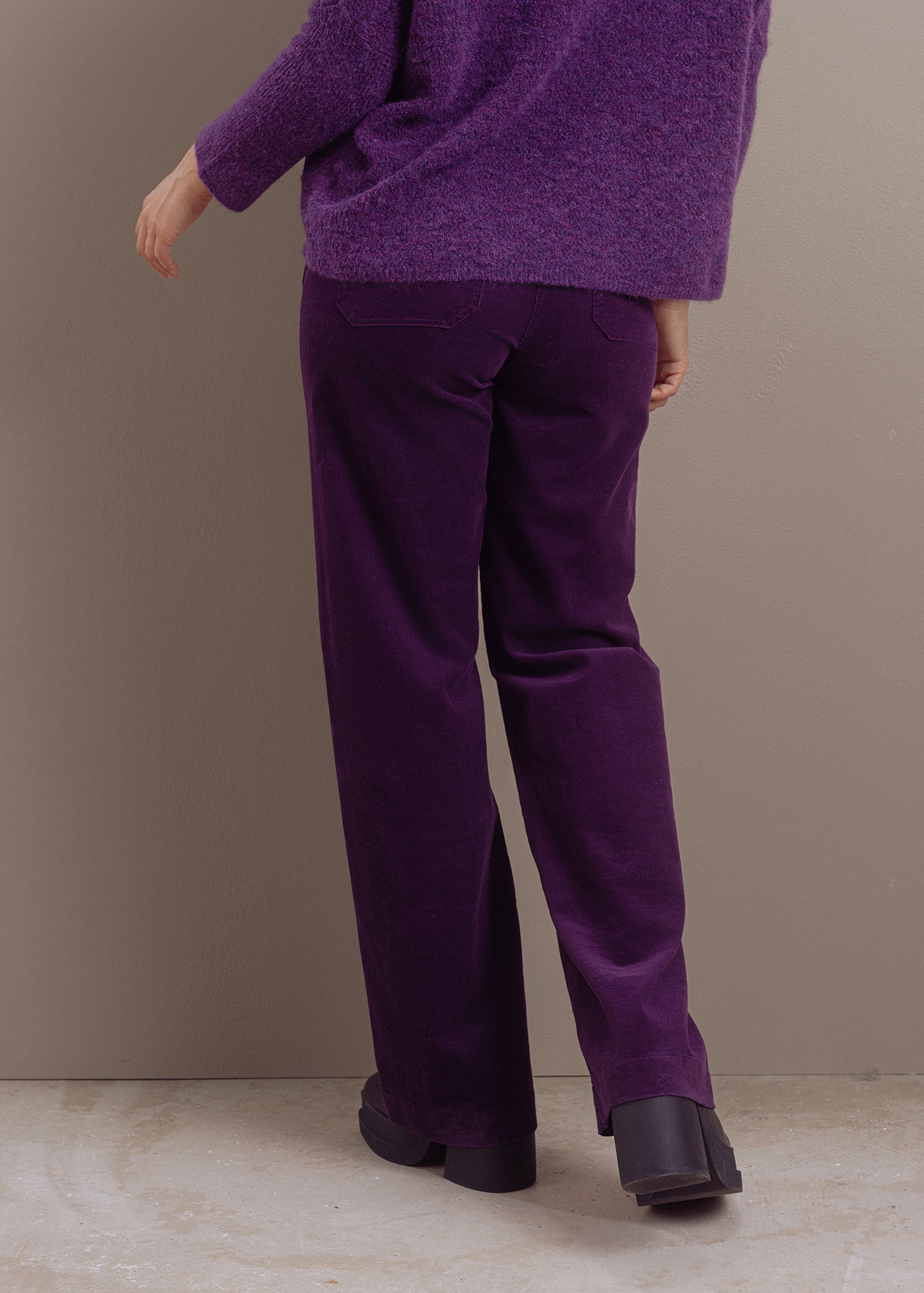 Cordhose aus reiner Baumwolle