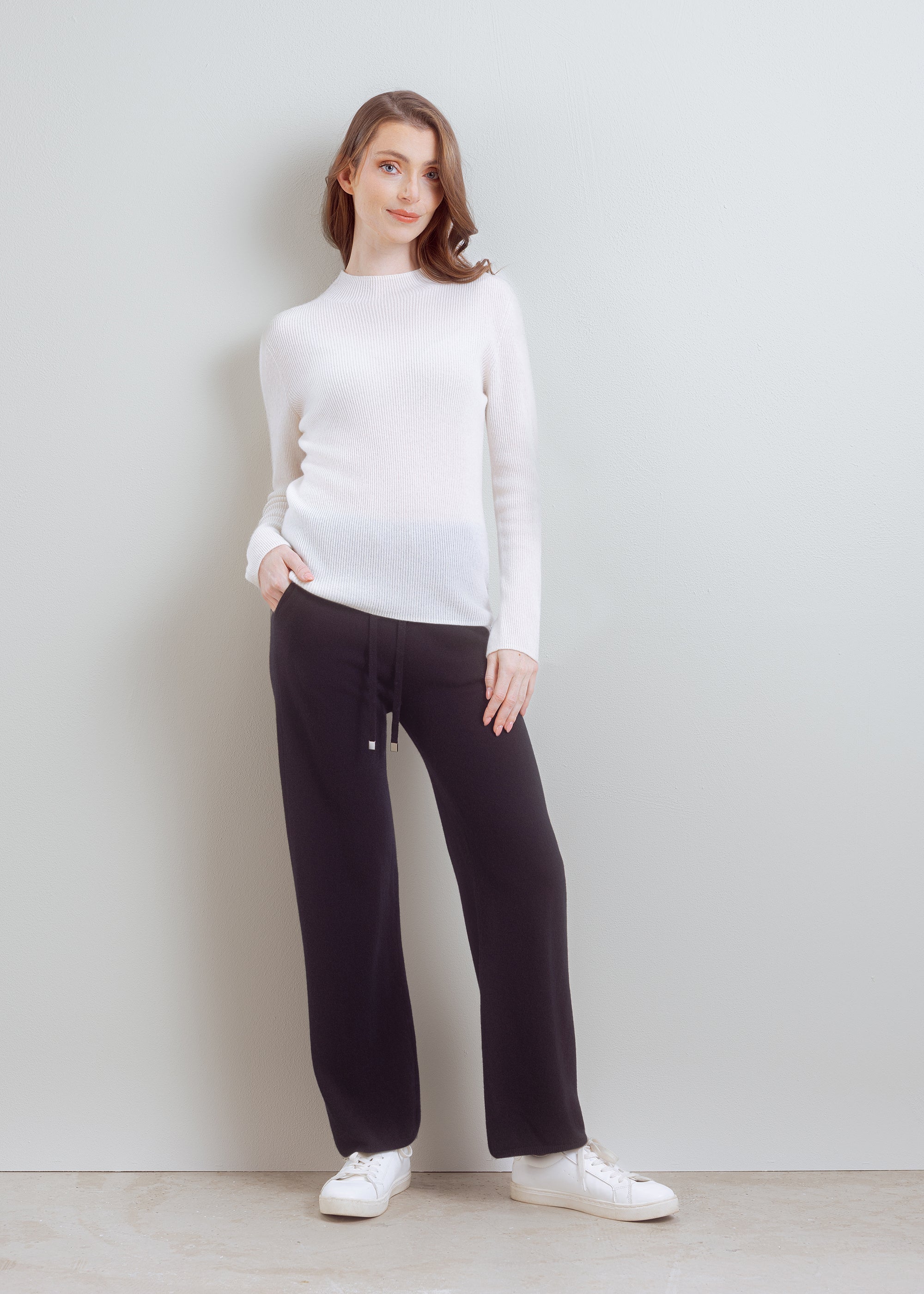 Strickhose aus extrafeiner Merinowolle