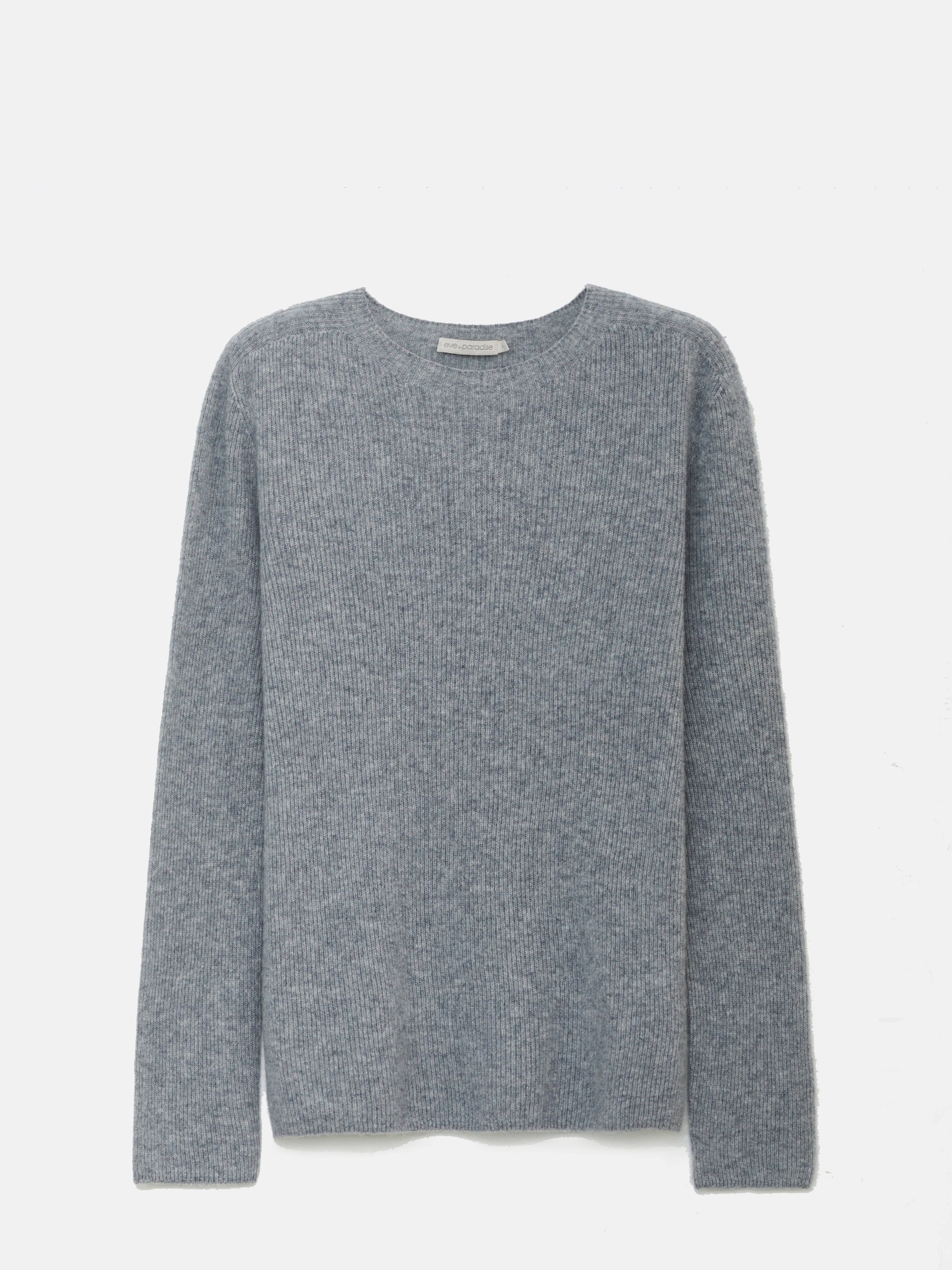 Kaschmirpullover mit Rundhalsausschnitt