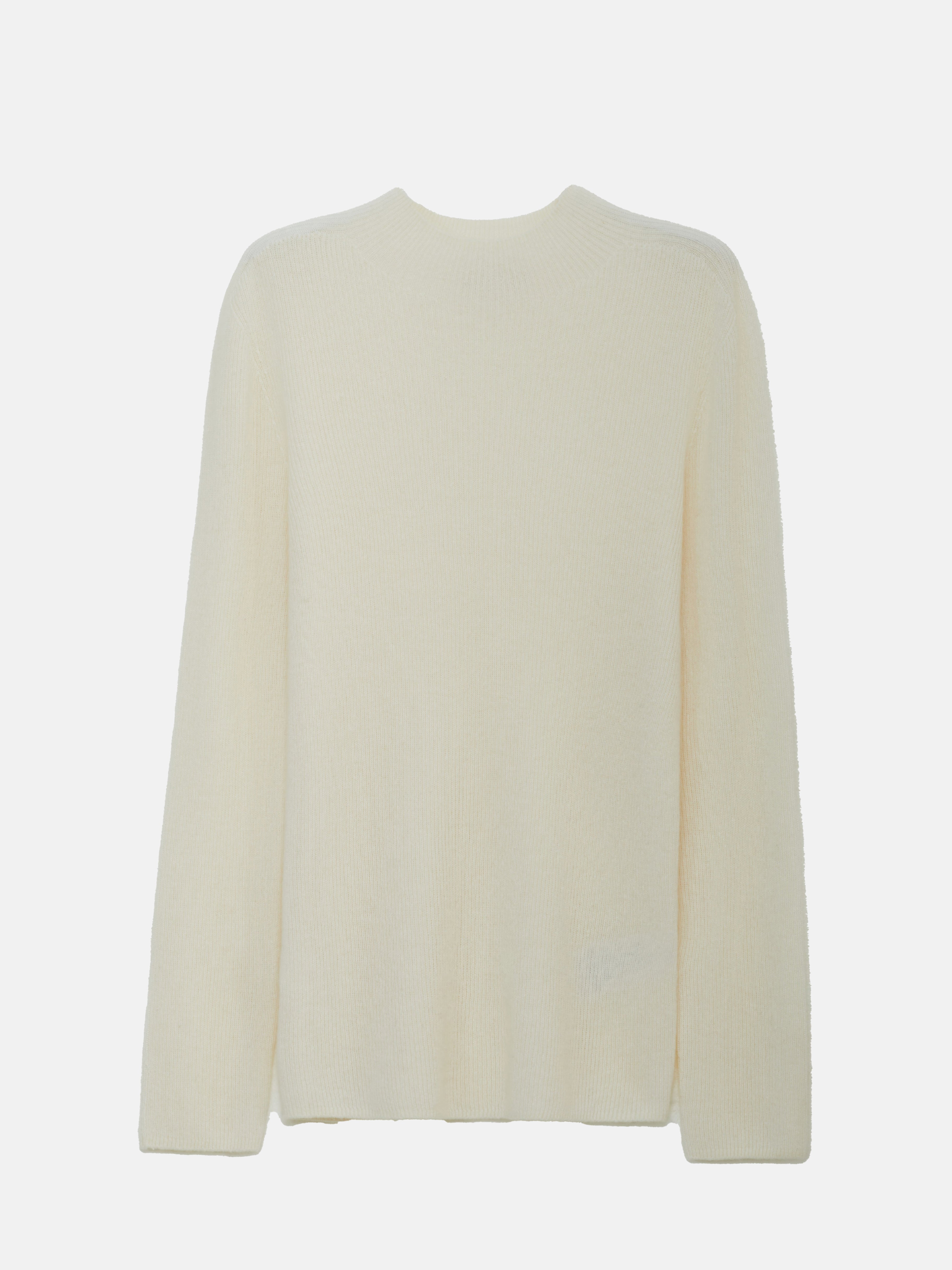Kaschmirpullover mit Stehkragen