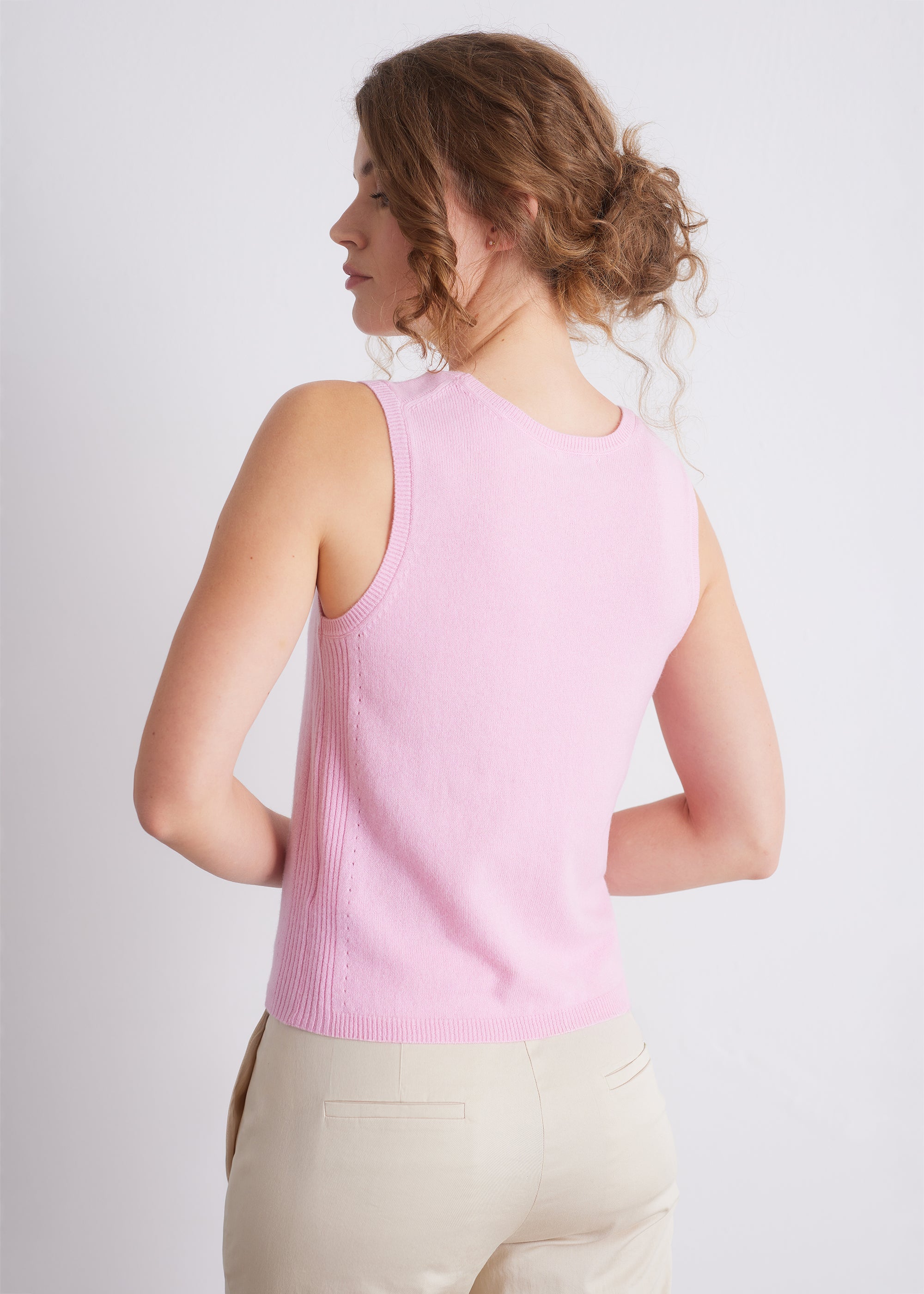 Stricktop aus reiner Wolle