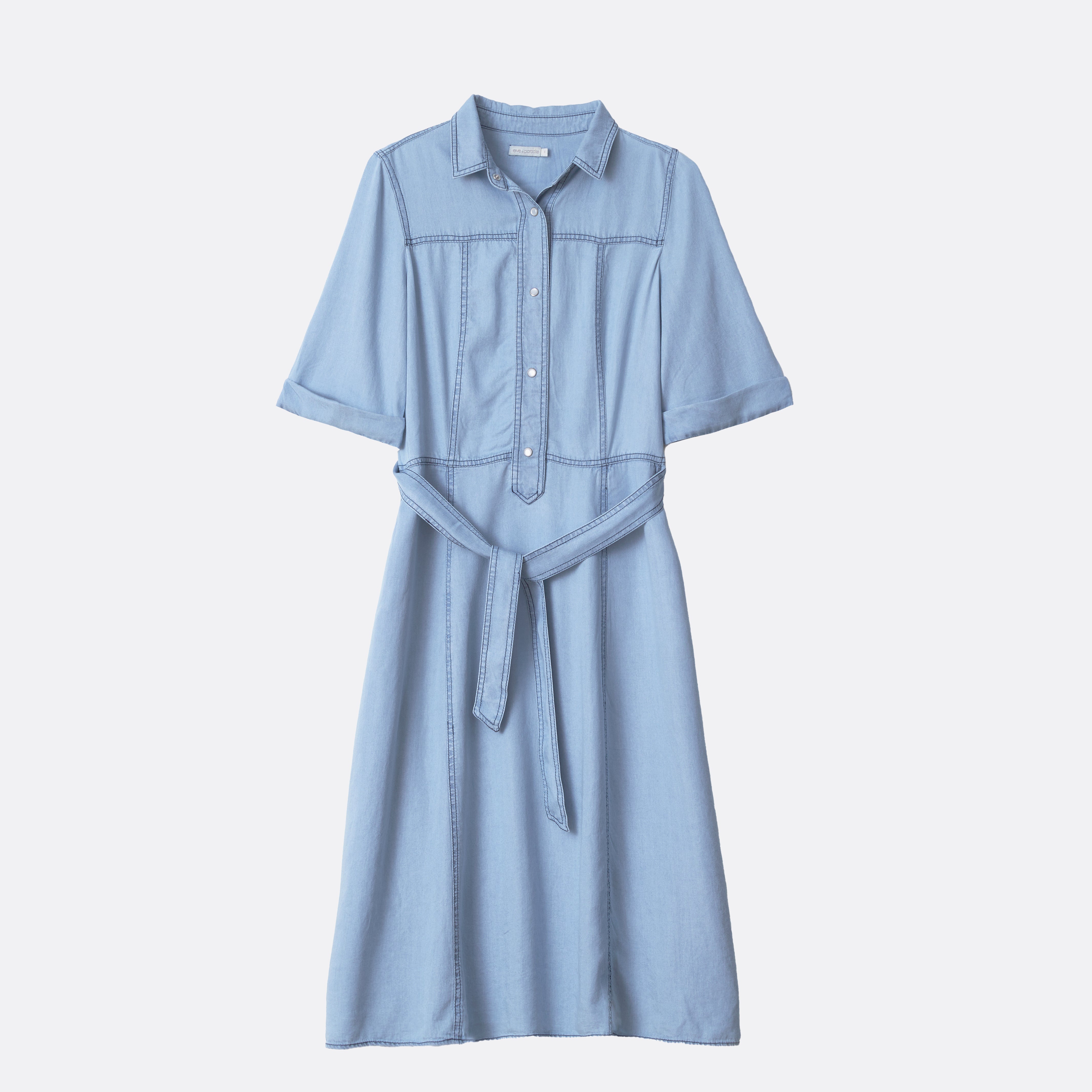 Hemdblusenkleid aus Lyocell