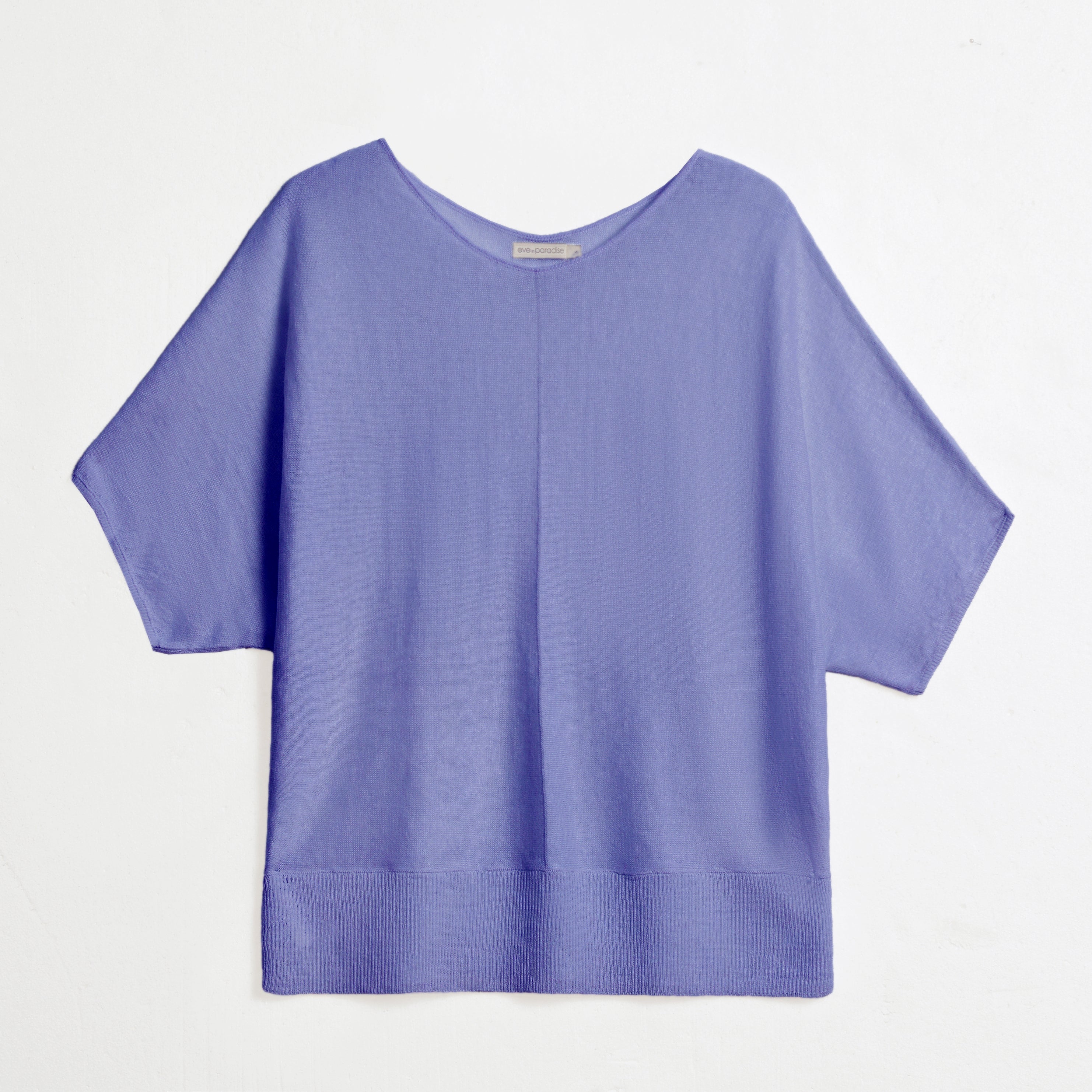 Feinstrickshirt mit Kurzarm