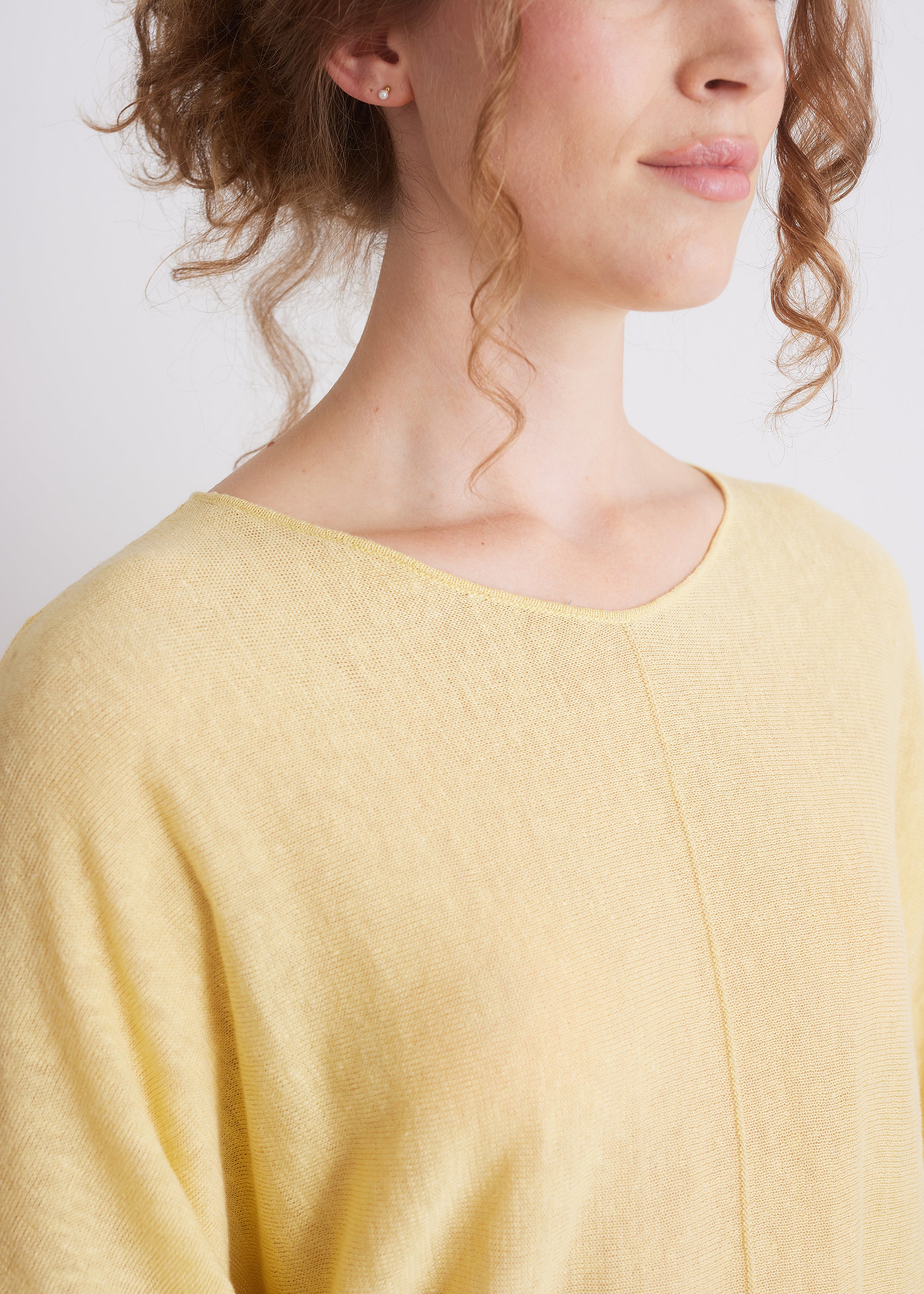 Feinstrickshirt mit Kurzarm