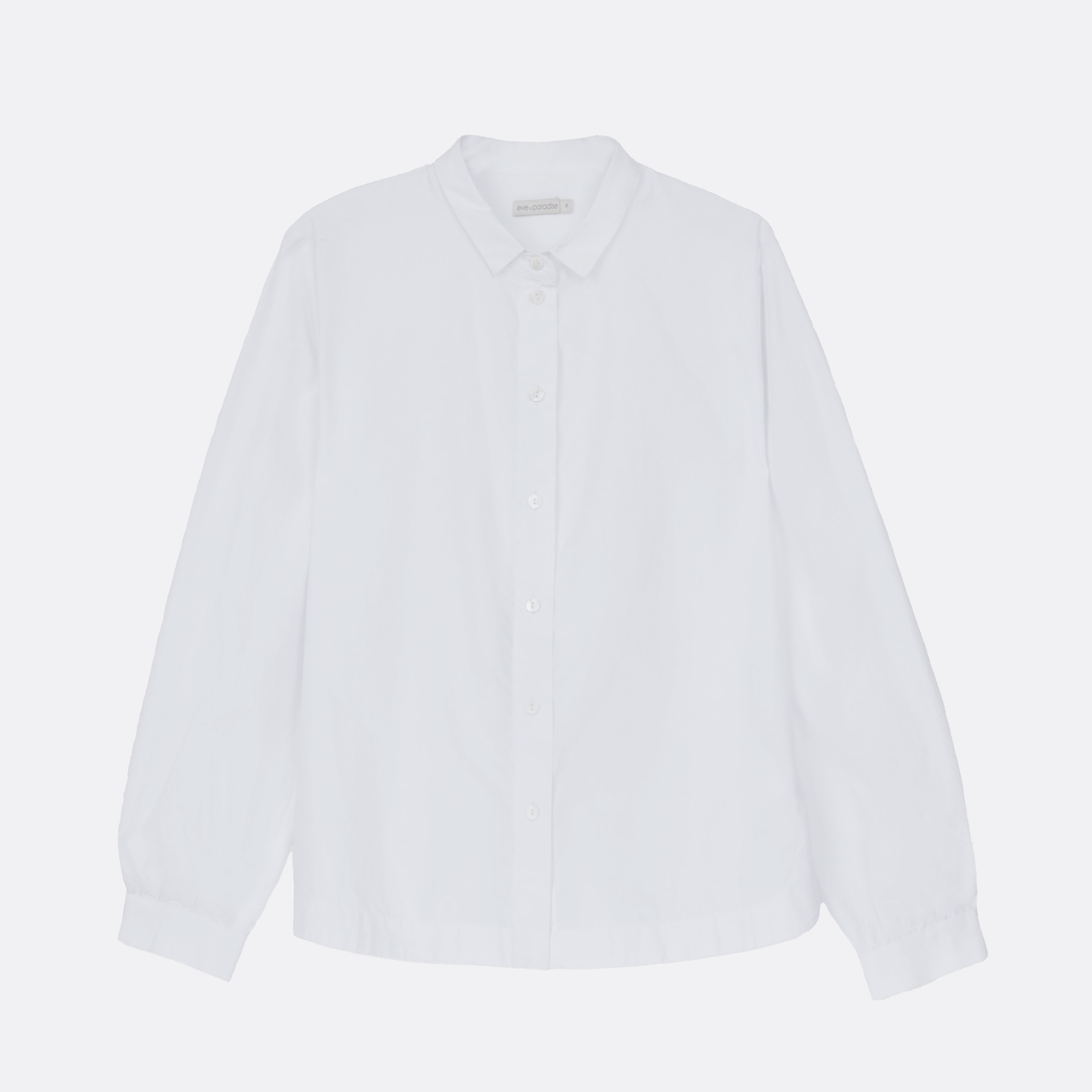 Klassische Bluse aus OCS-Baumwolle