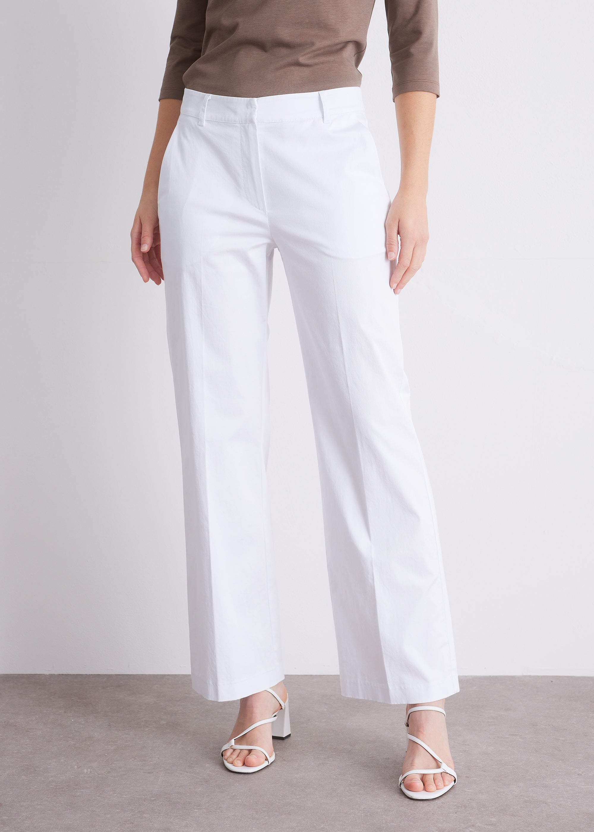 Schlichte Hose aus OCS-Baumwolle