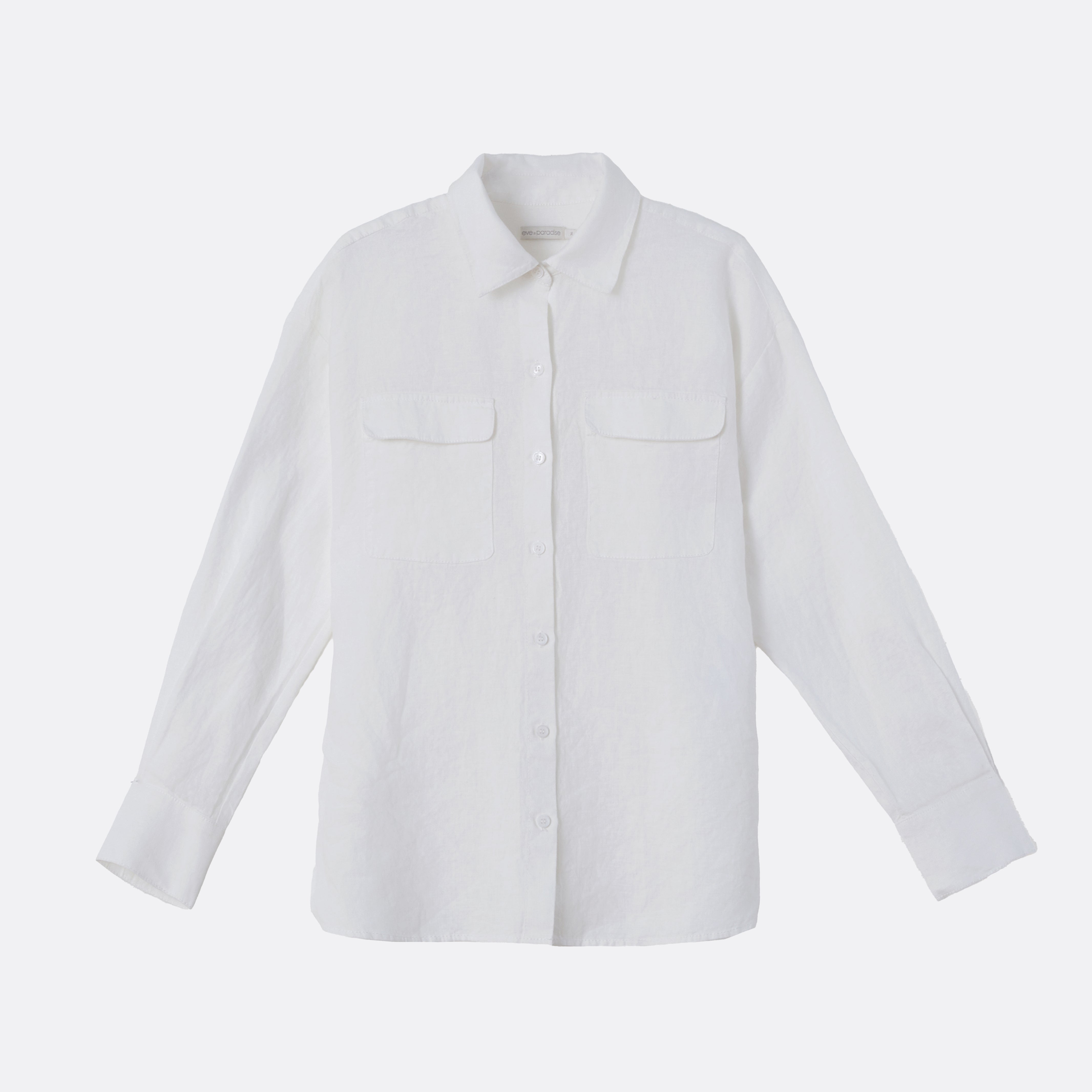 Leinenbluse aus reinem Leinen