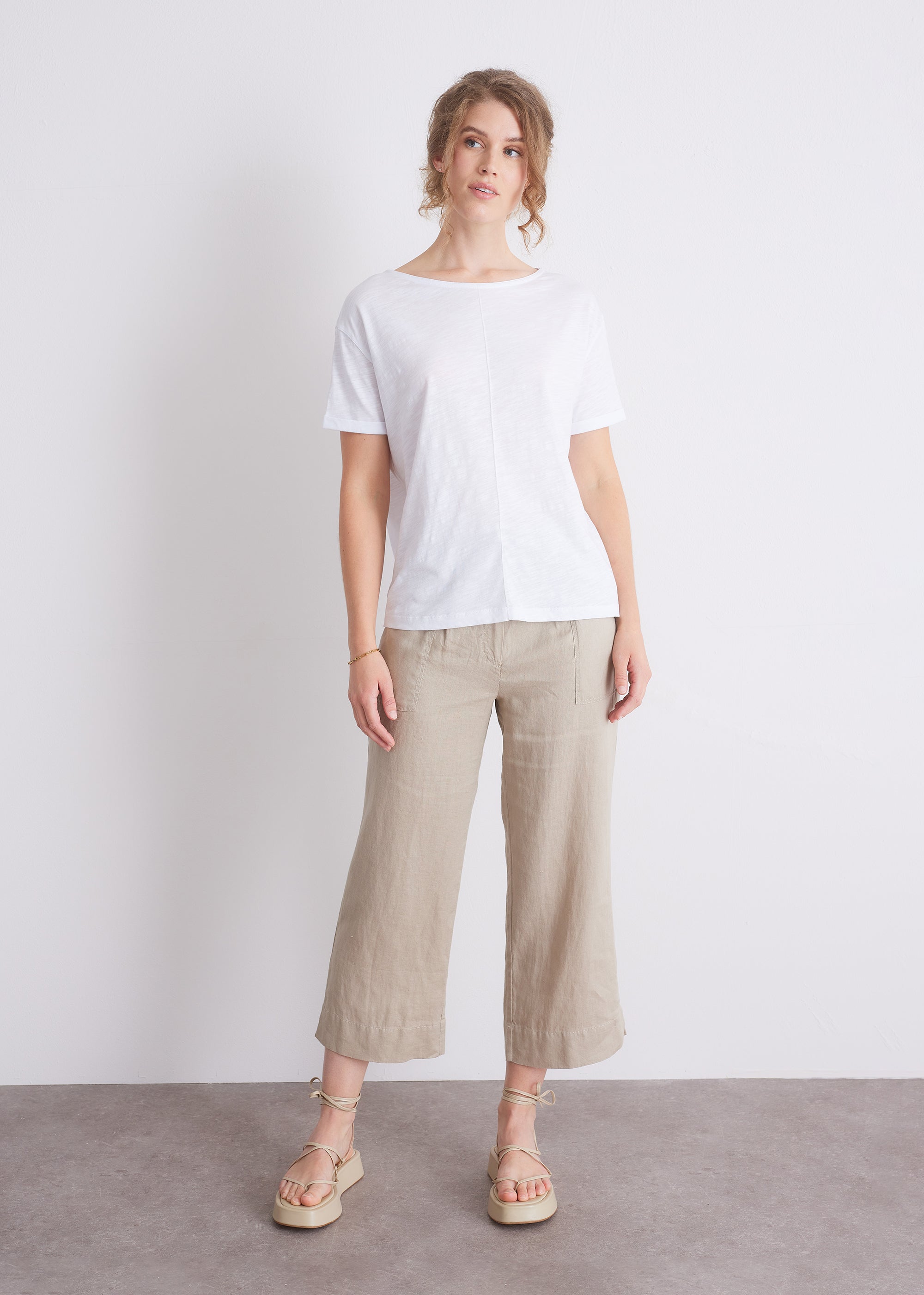 T-Shirt aus OCS-zertifizierter Baumwolle