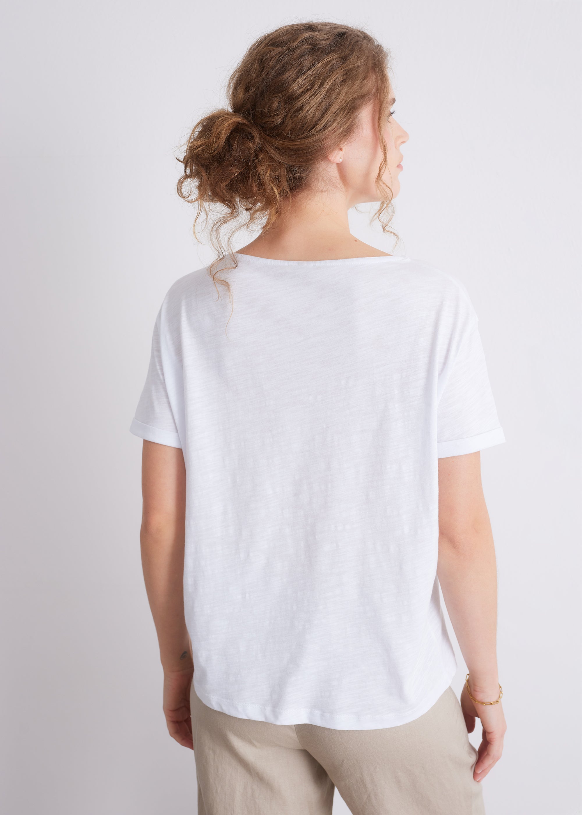 T-Shirt aus OCS-zertifizierter Baumwolle