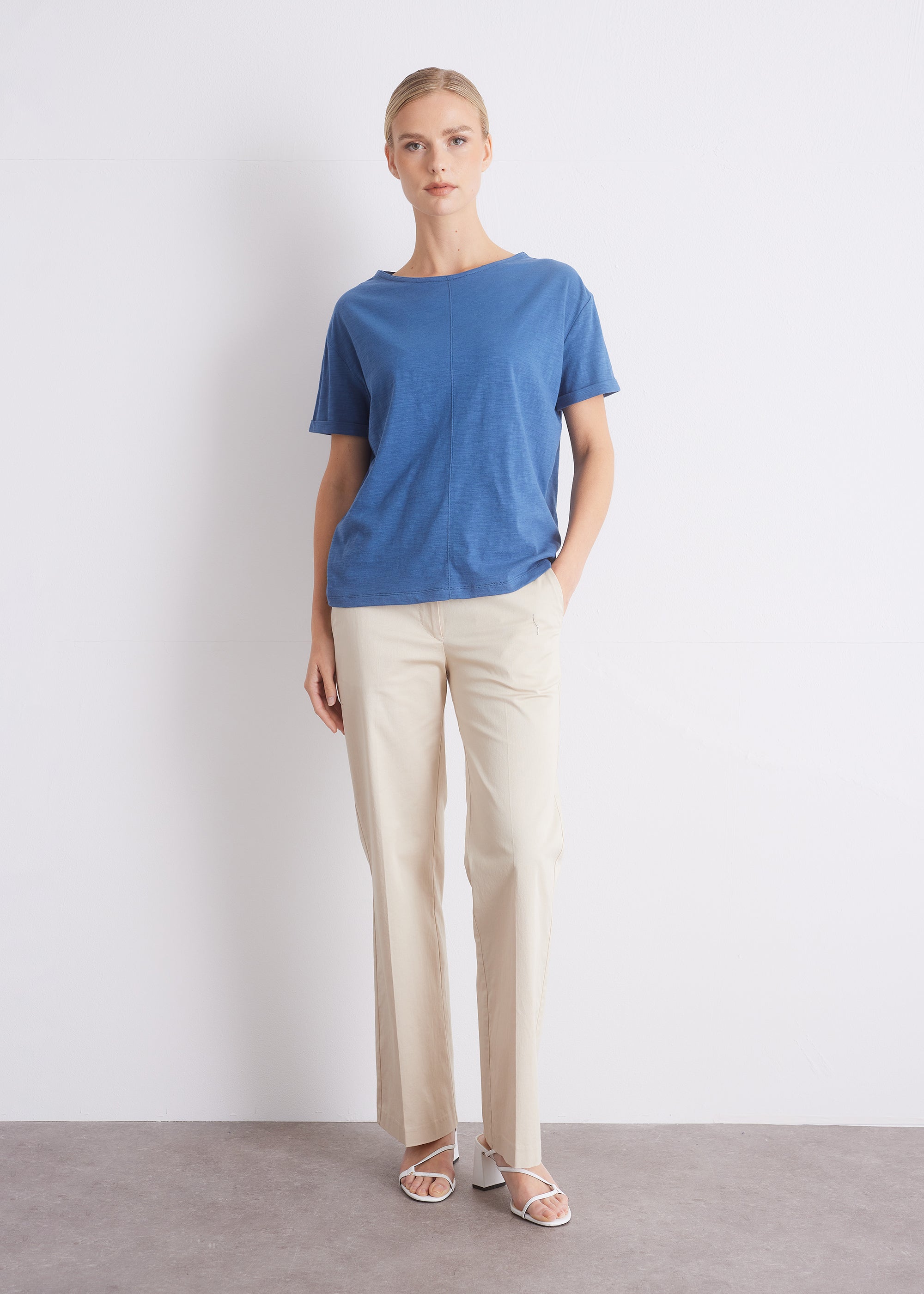 T-Shirt aus OCS-zertifizierter Baumwolle