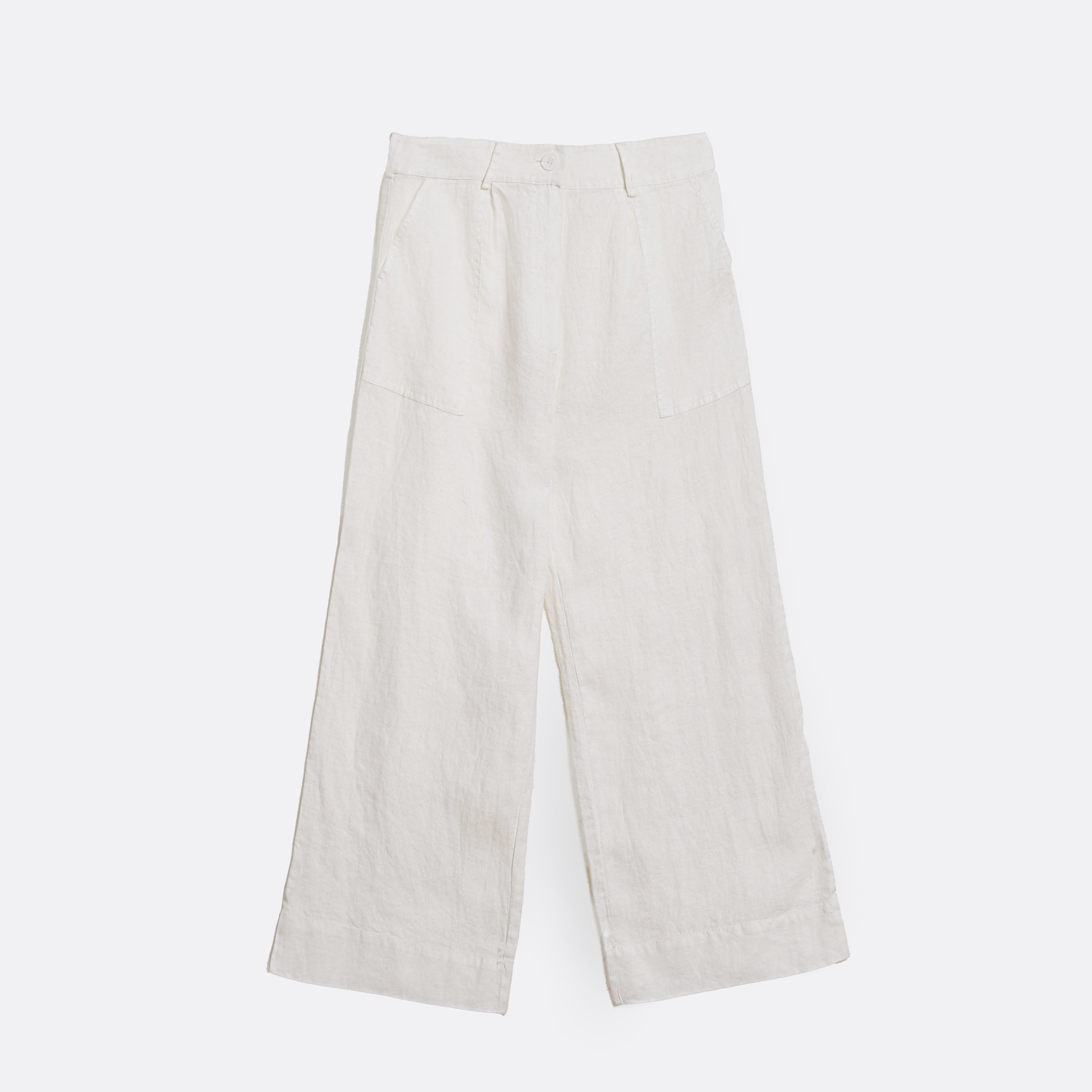 Hose aus reinem Leinen