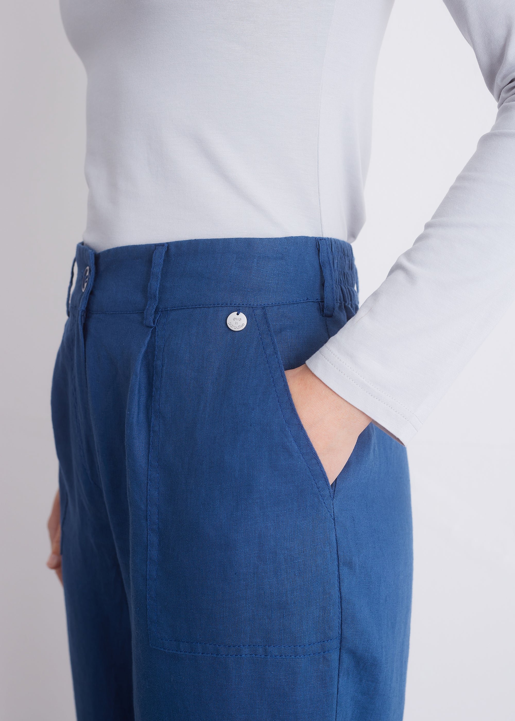 Hose aus reinem Leinen