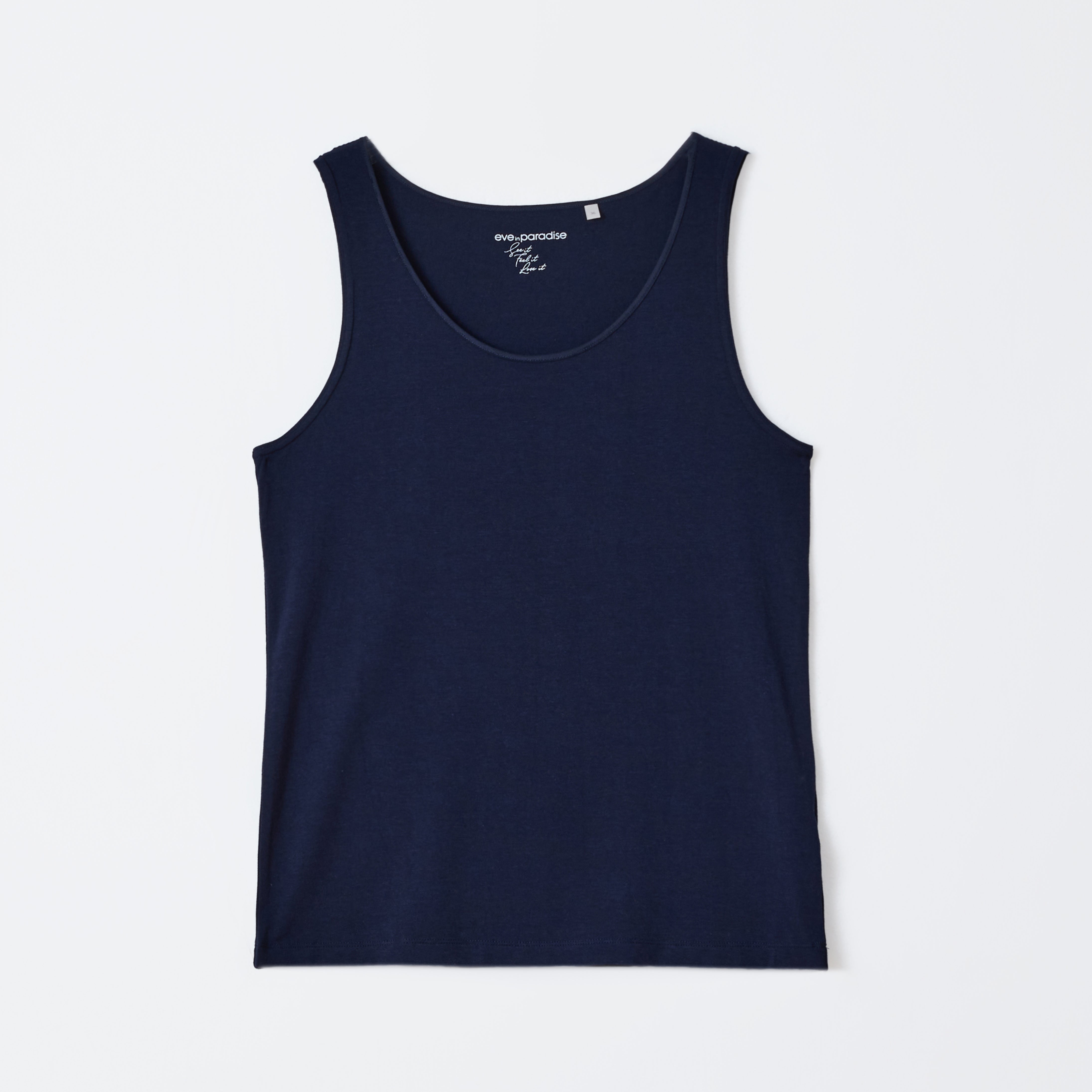 Top mit Seidenpaspel