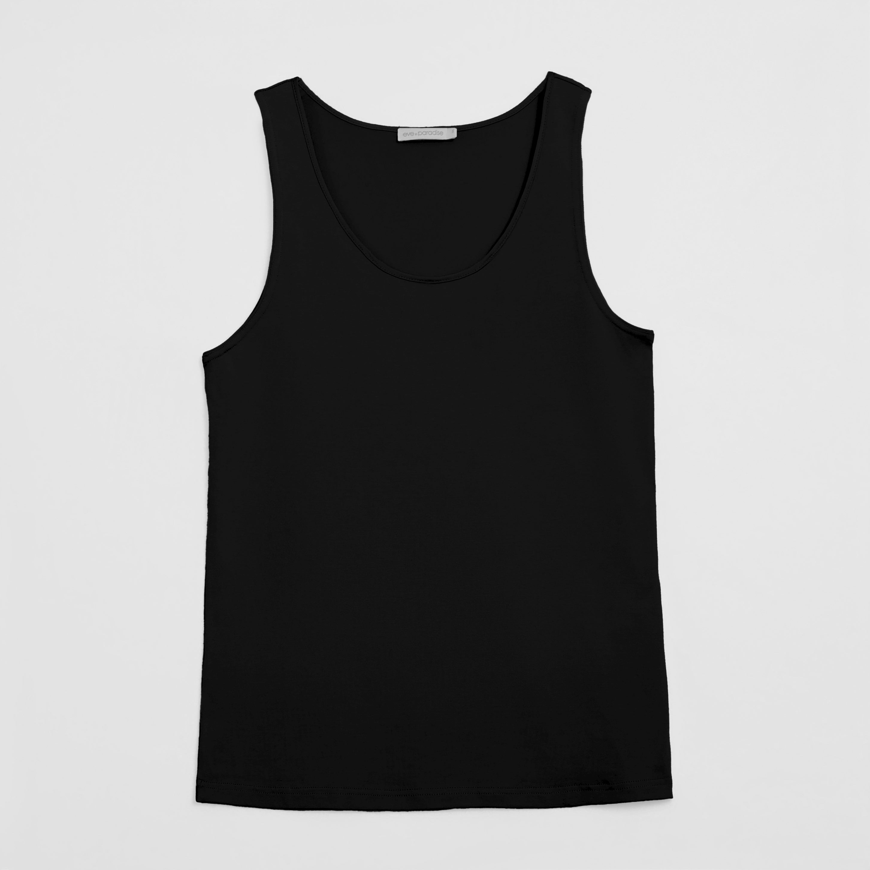 Top mit Seidenpaspel