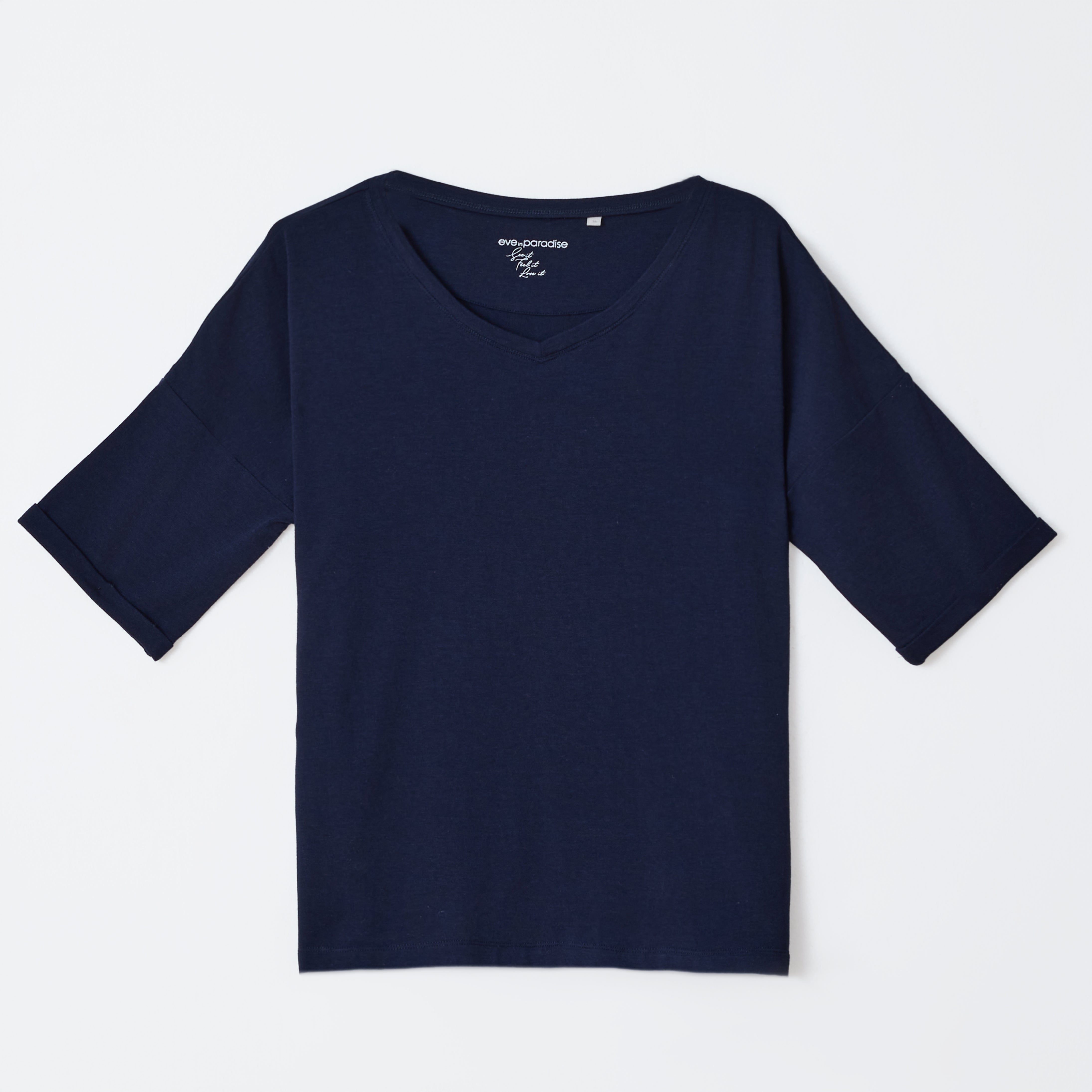 Shirt aus Viskose-Baumwoll-Mix