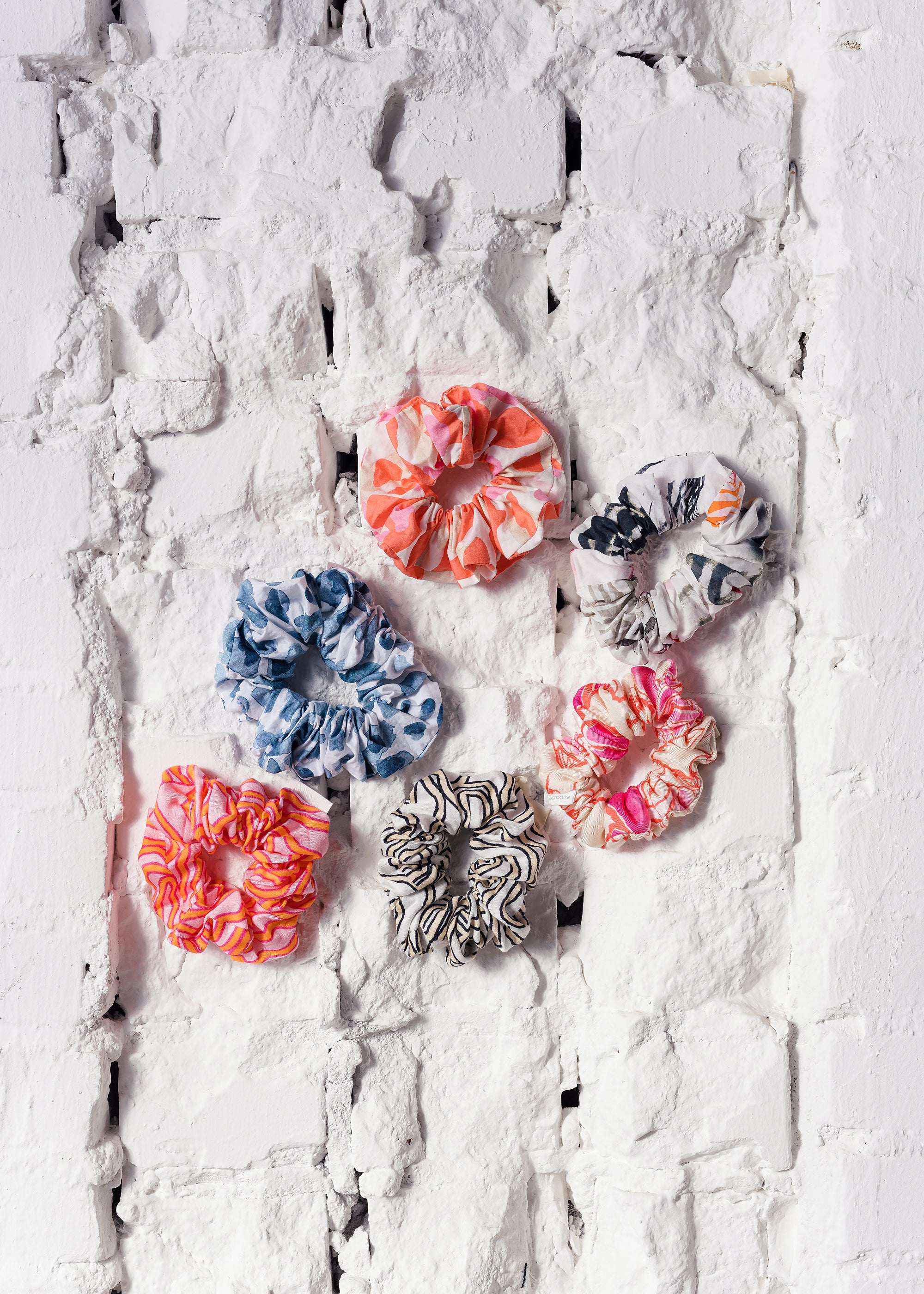 Scrunchie aus Reststoffen