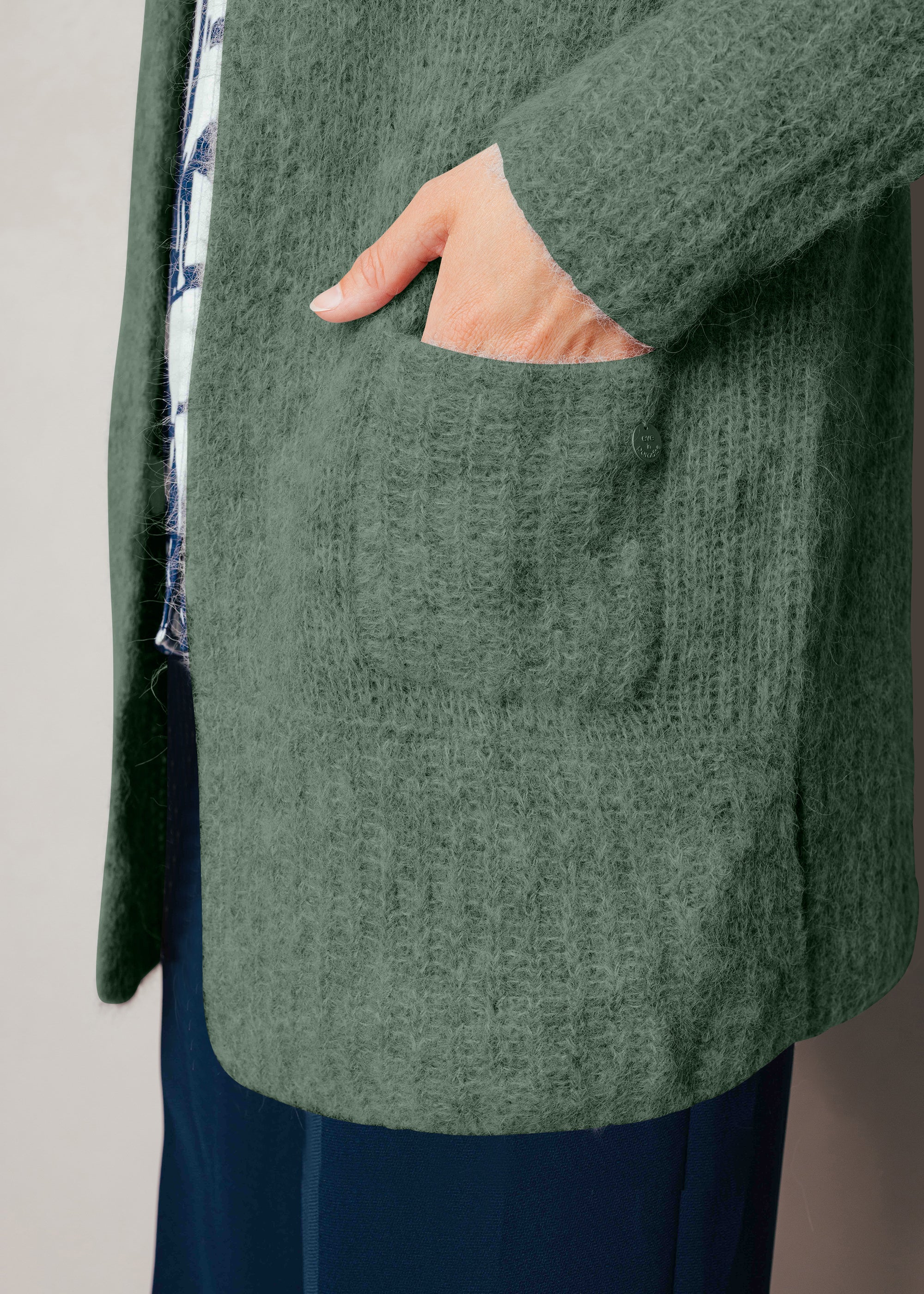 Cardigan aus Alpaka-Woll-Mix