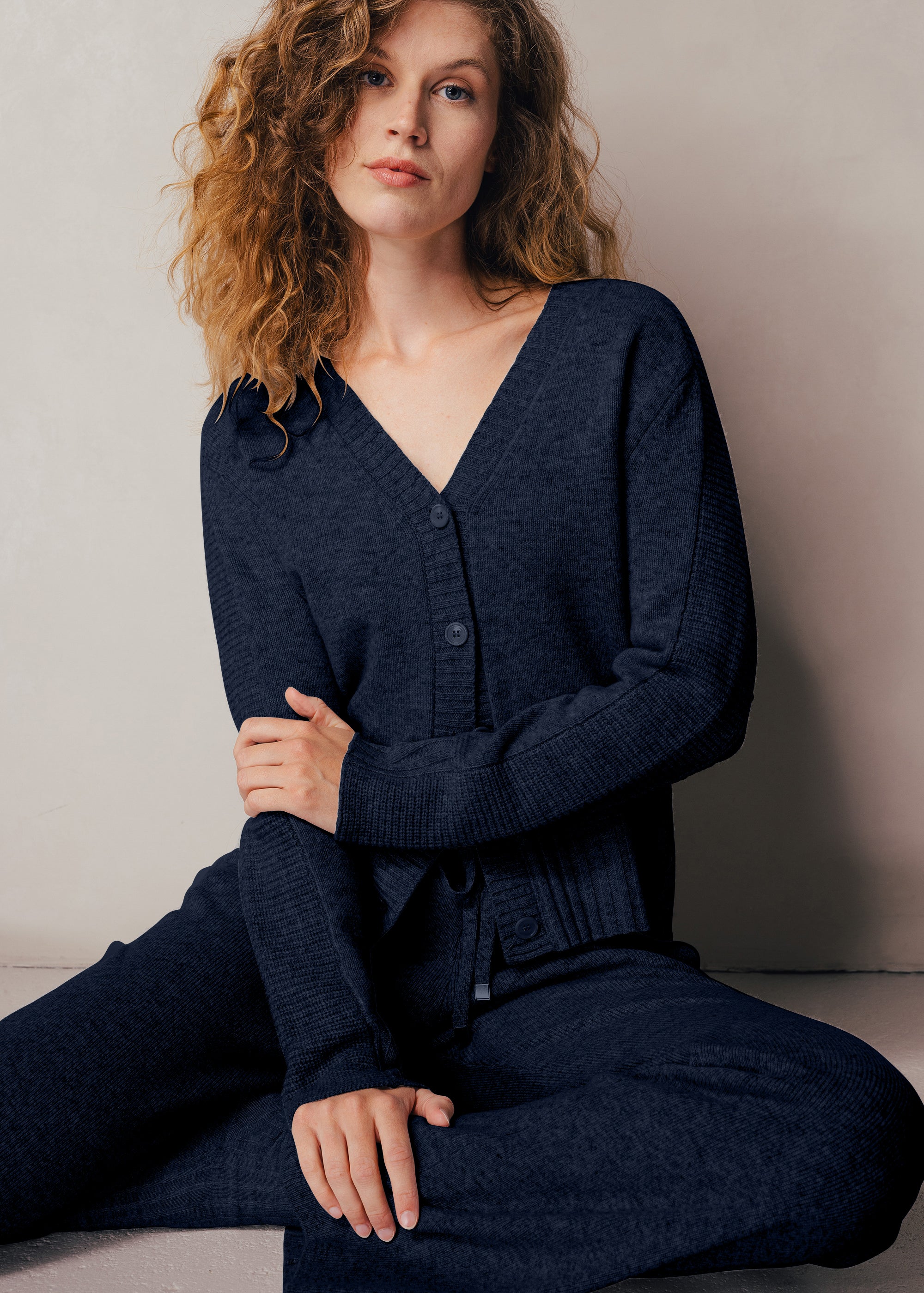 Cardigan made of pure wool