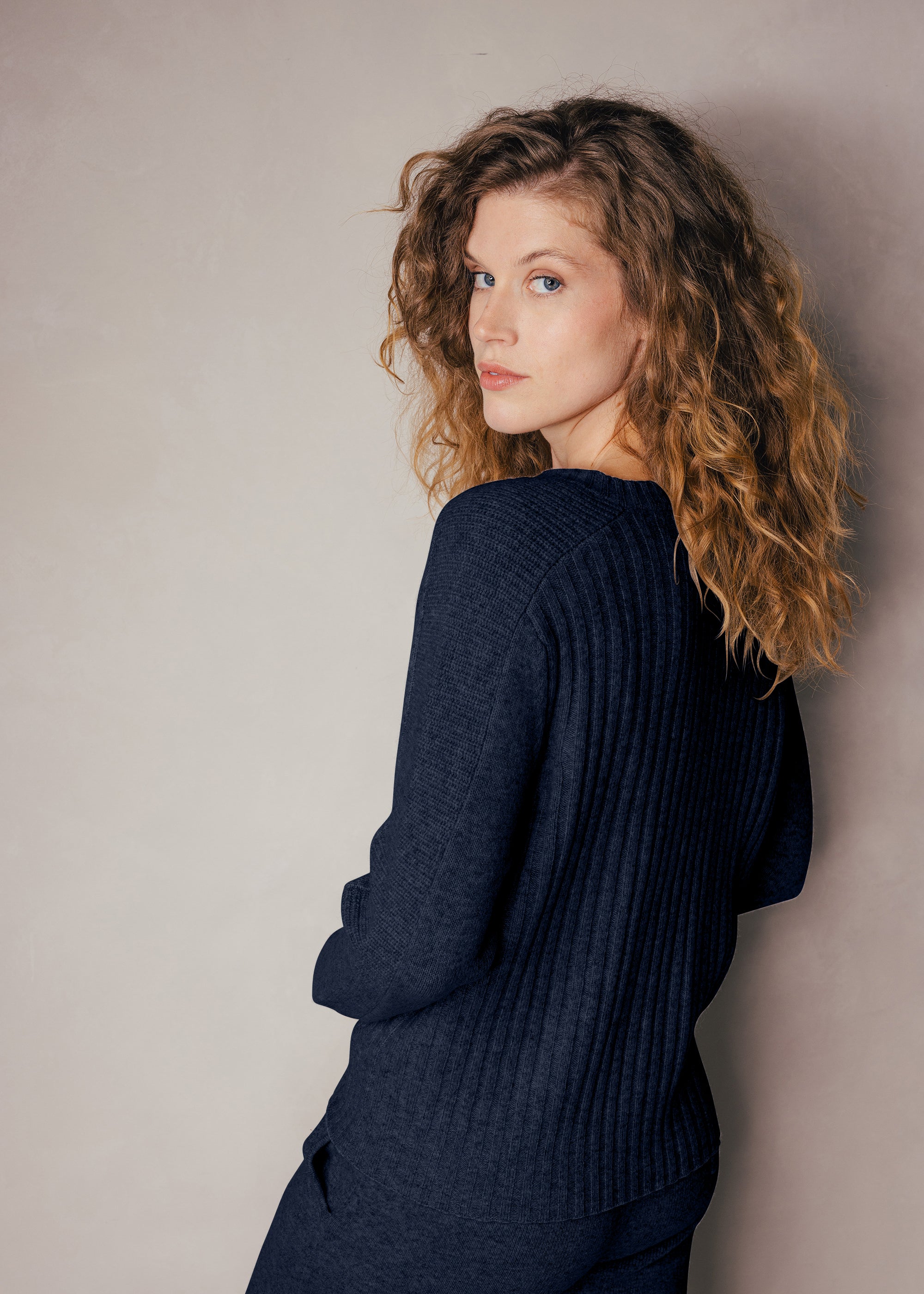Cardigan made of pure wool