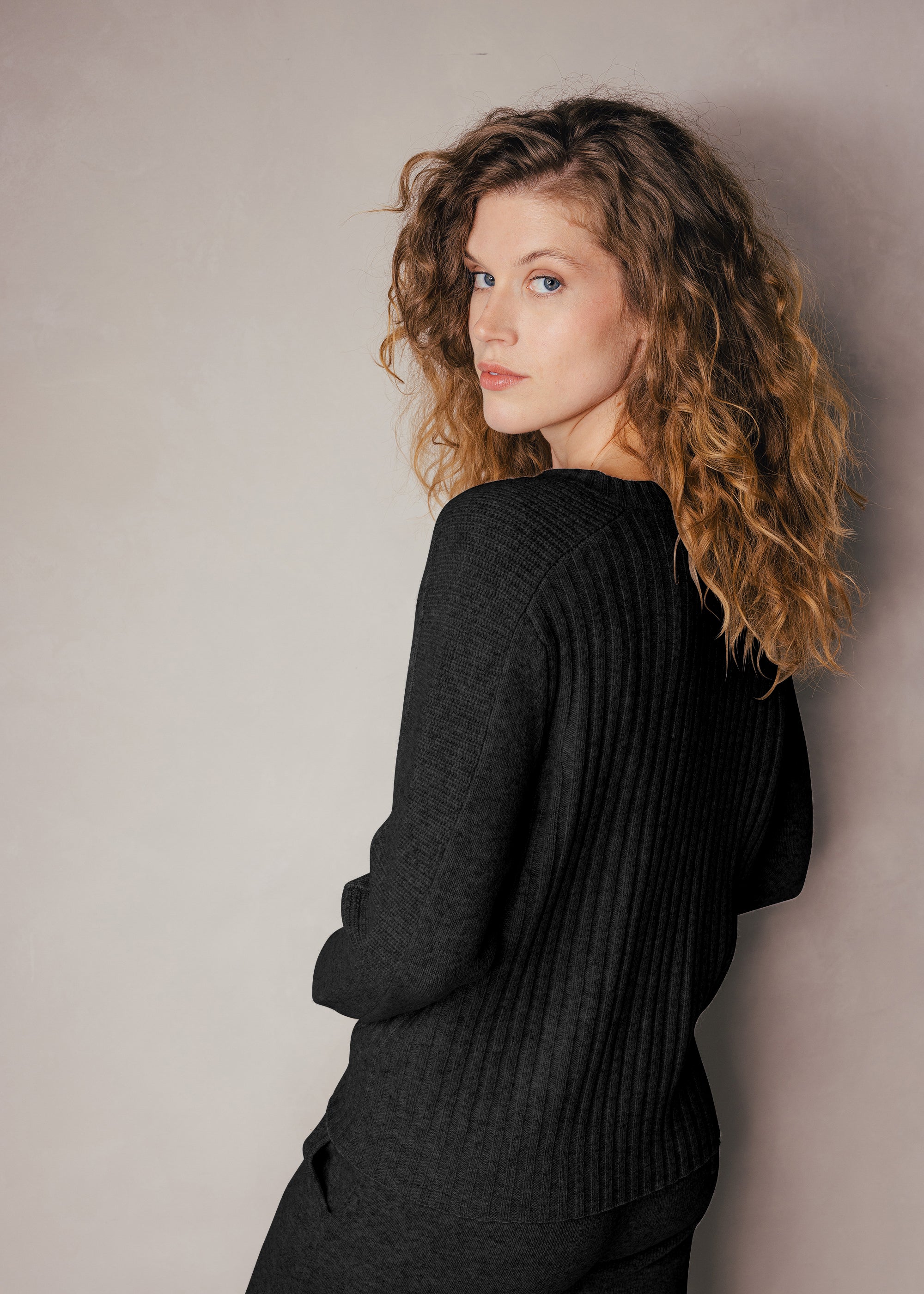 Cardigan made of pure wool