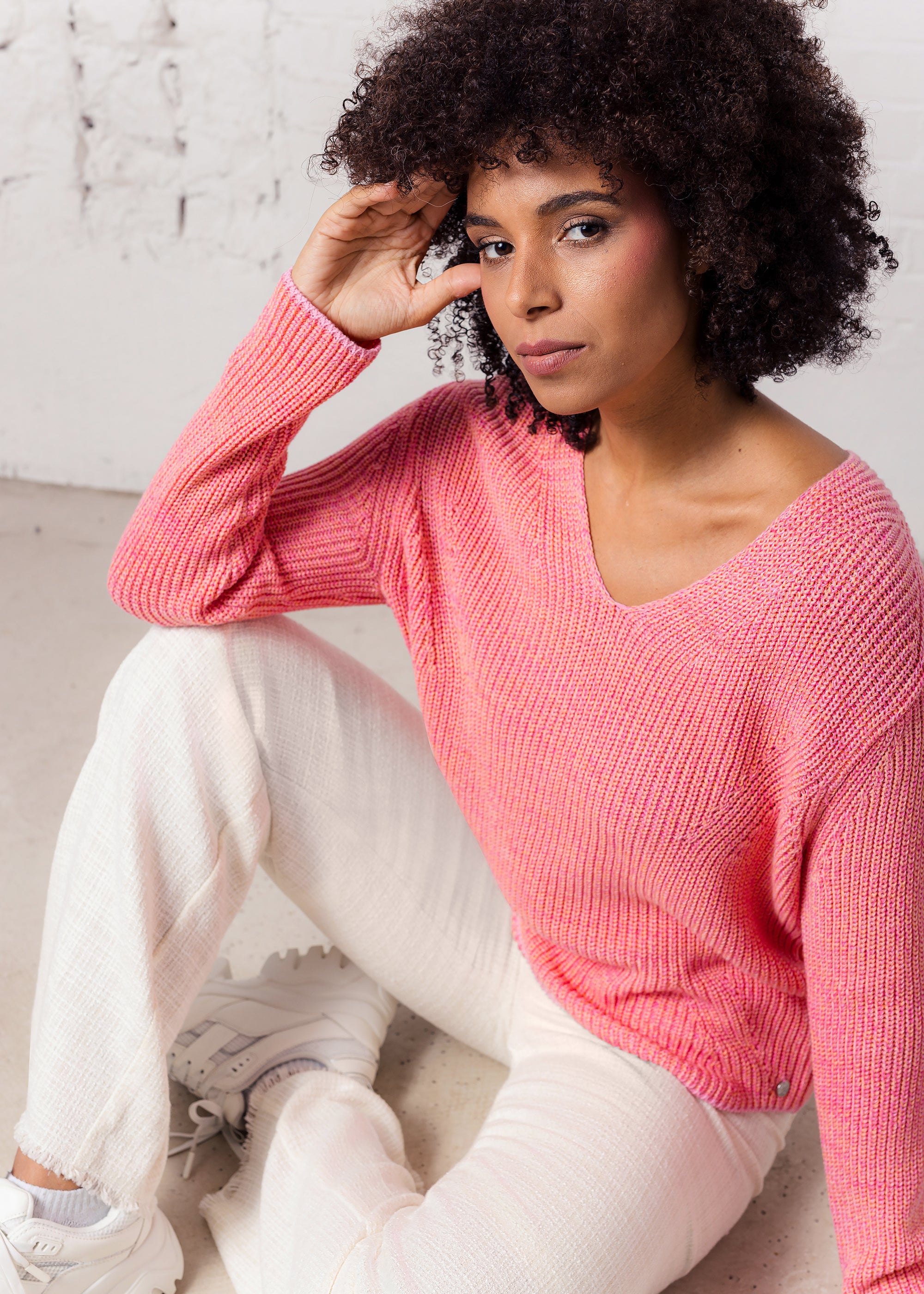 Mouline Pullover aus organic cotton