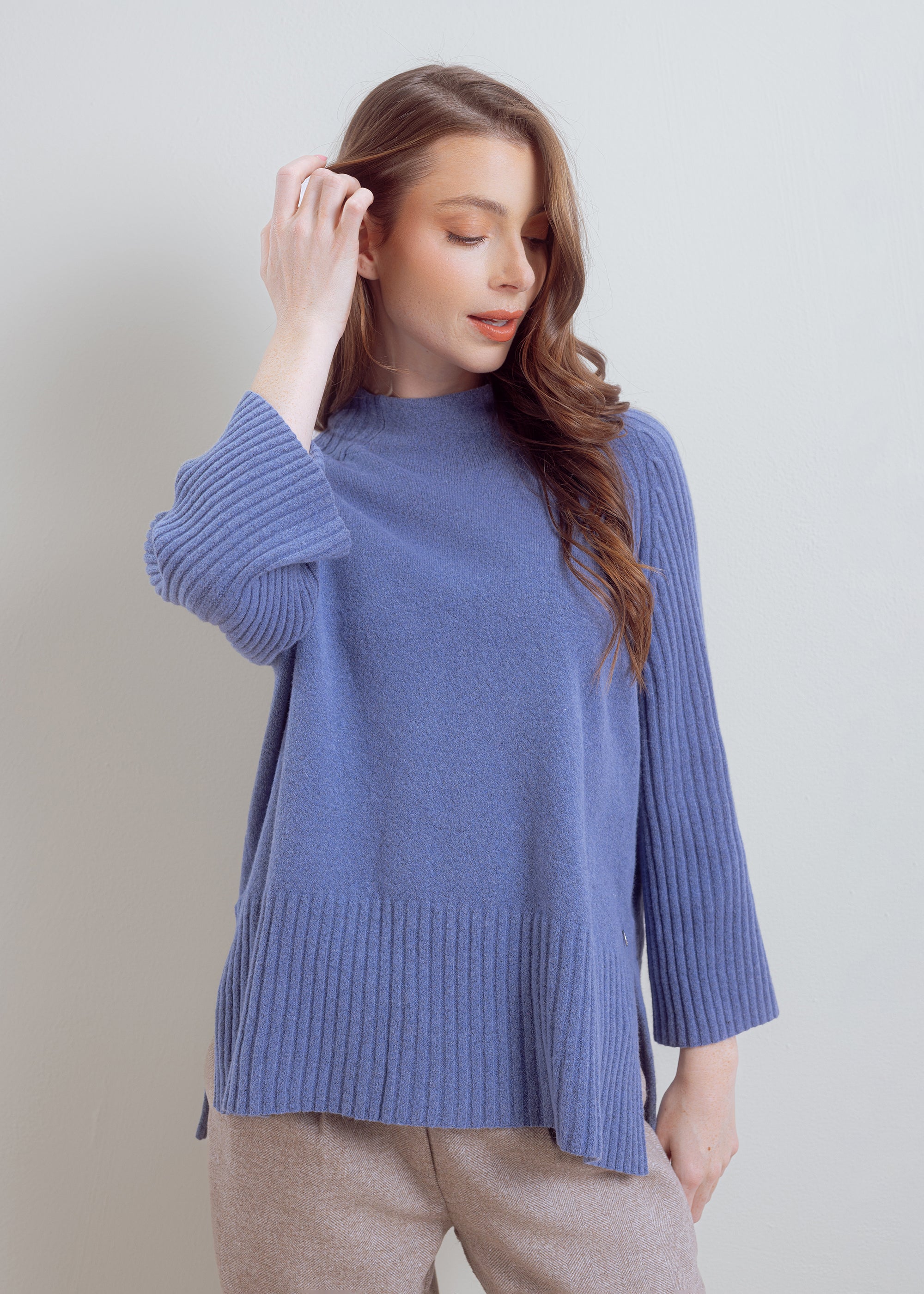 Pullover aus Pima-Baumwoll-Mix
