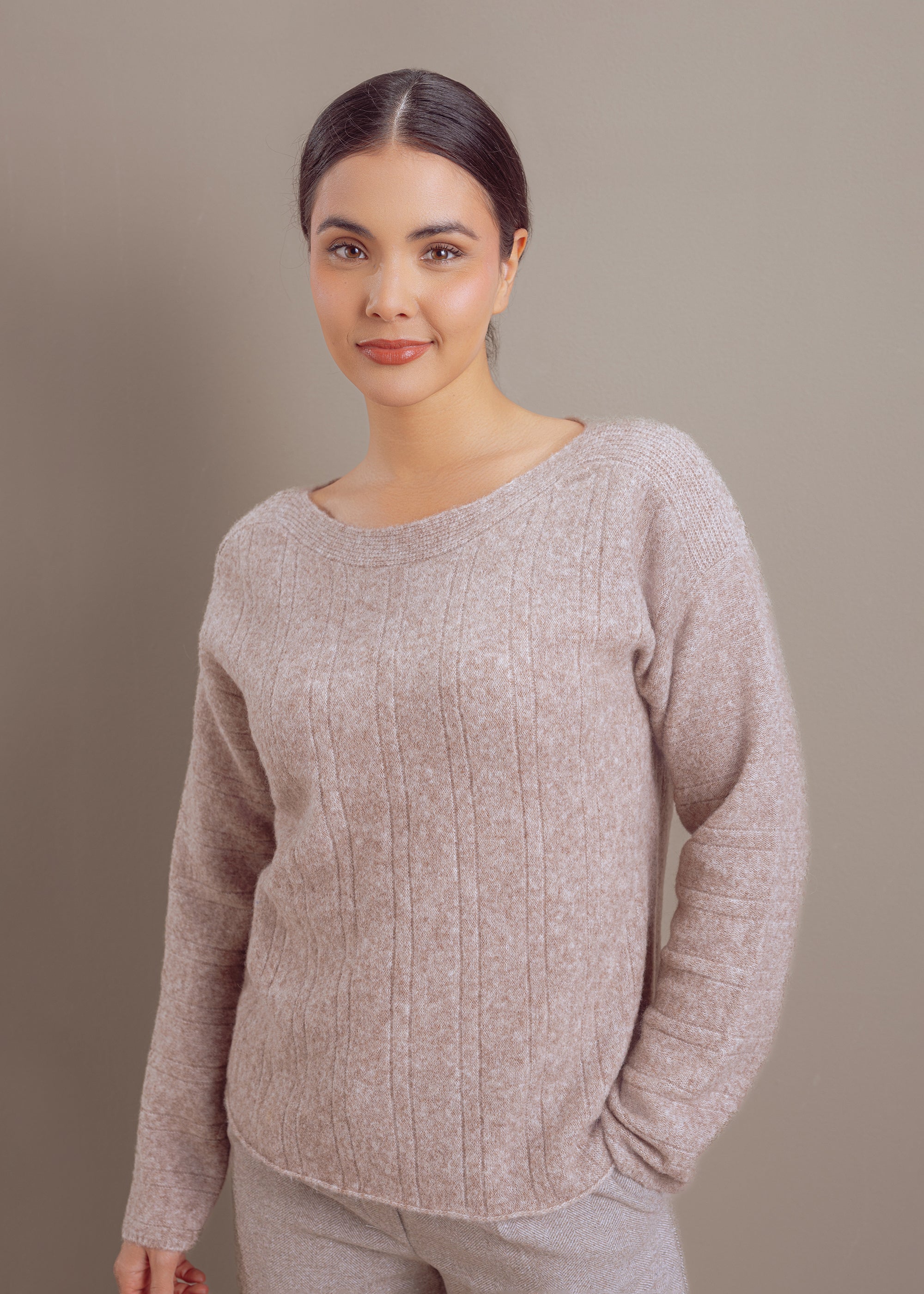 Pullover aus Alpaka-Woll-Mix