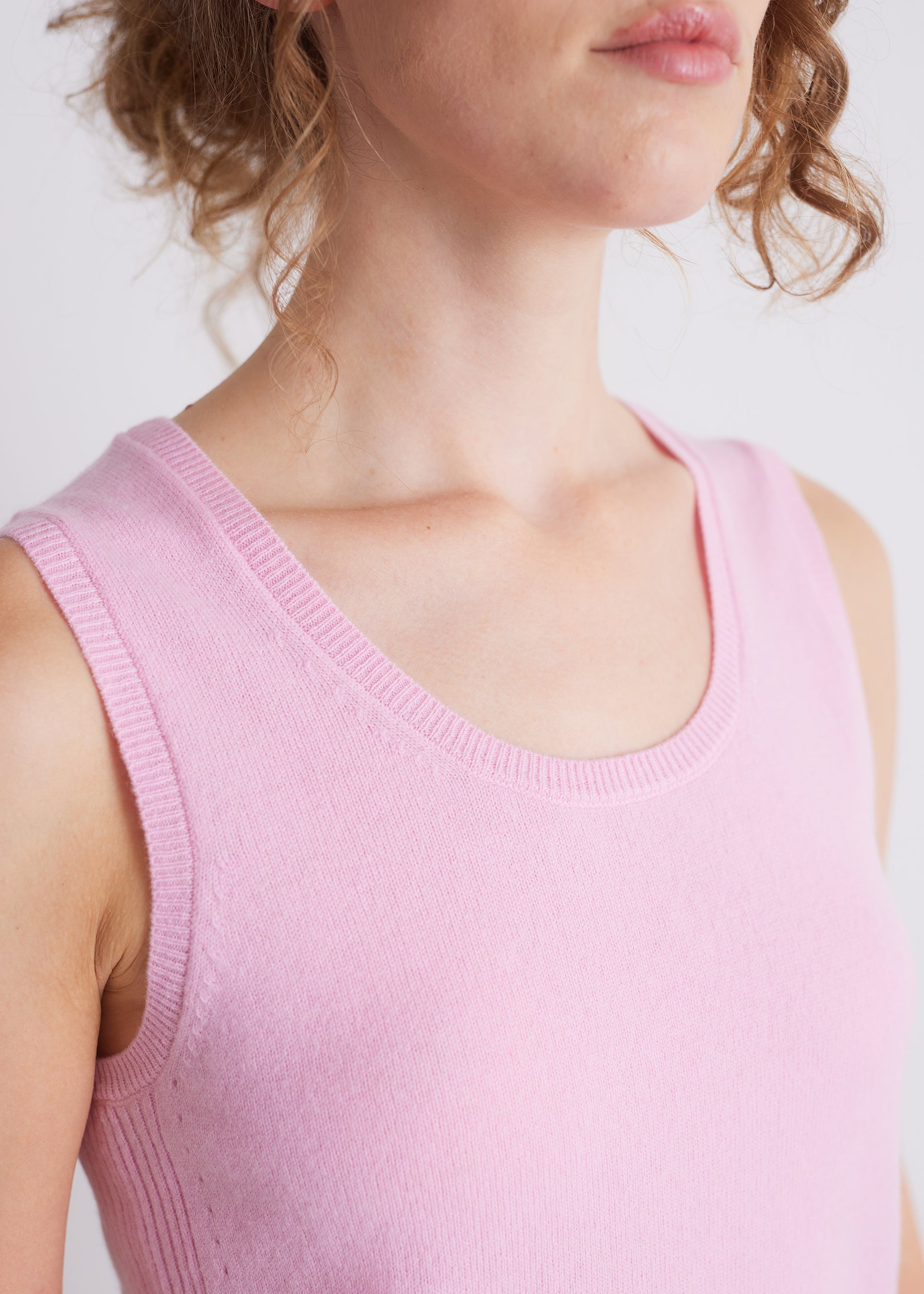 Stricktop aus reiner Wolle