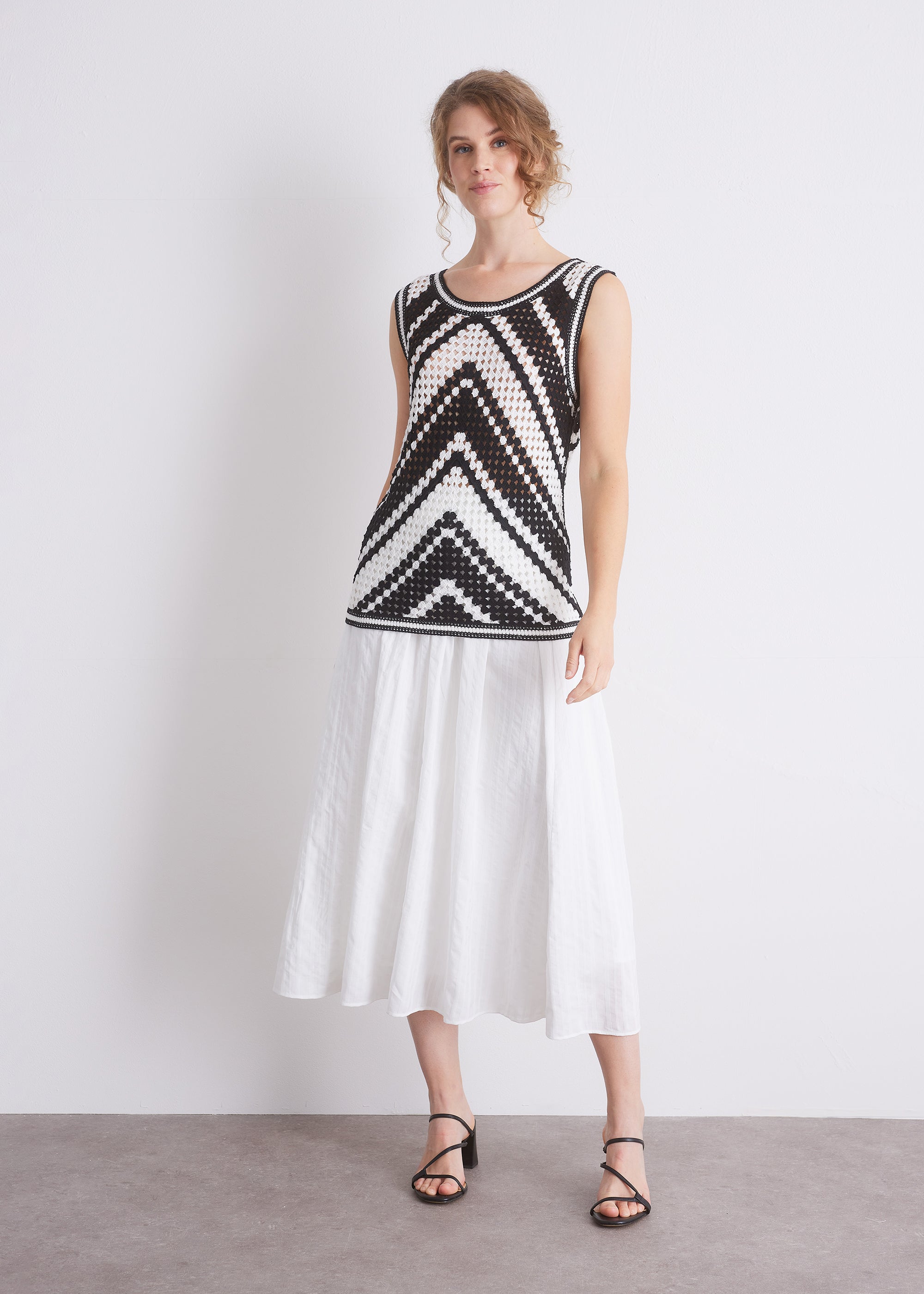 Häkel-Top aus Baumwolle