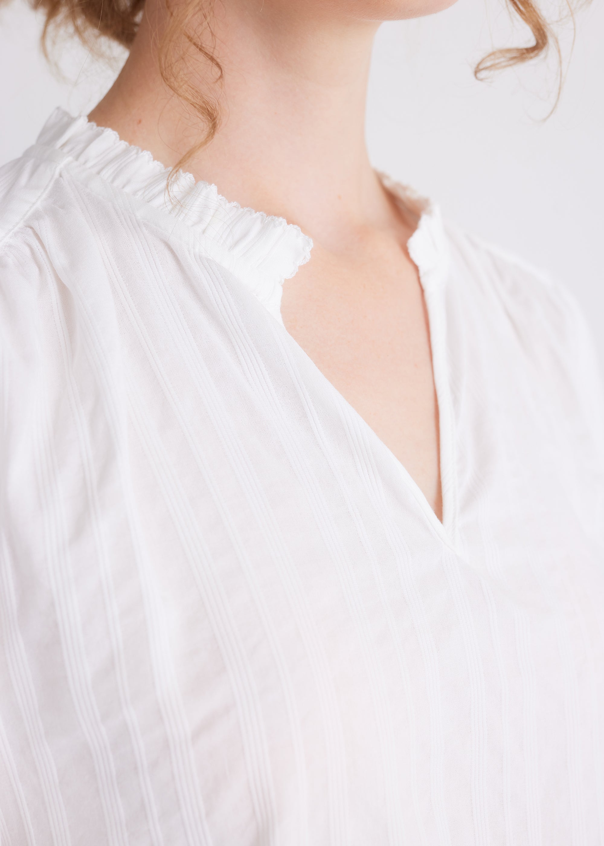 Bluse aus OCS-zertifizierter Baumwolle