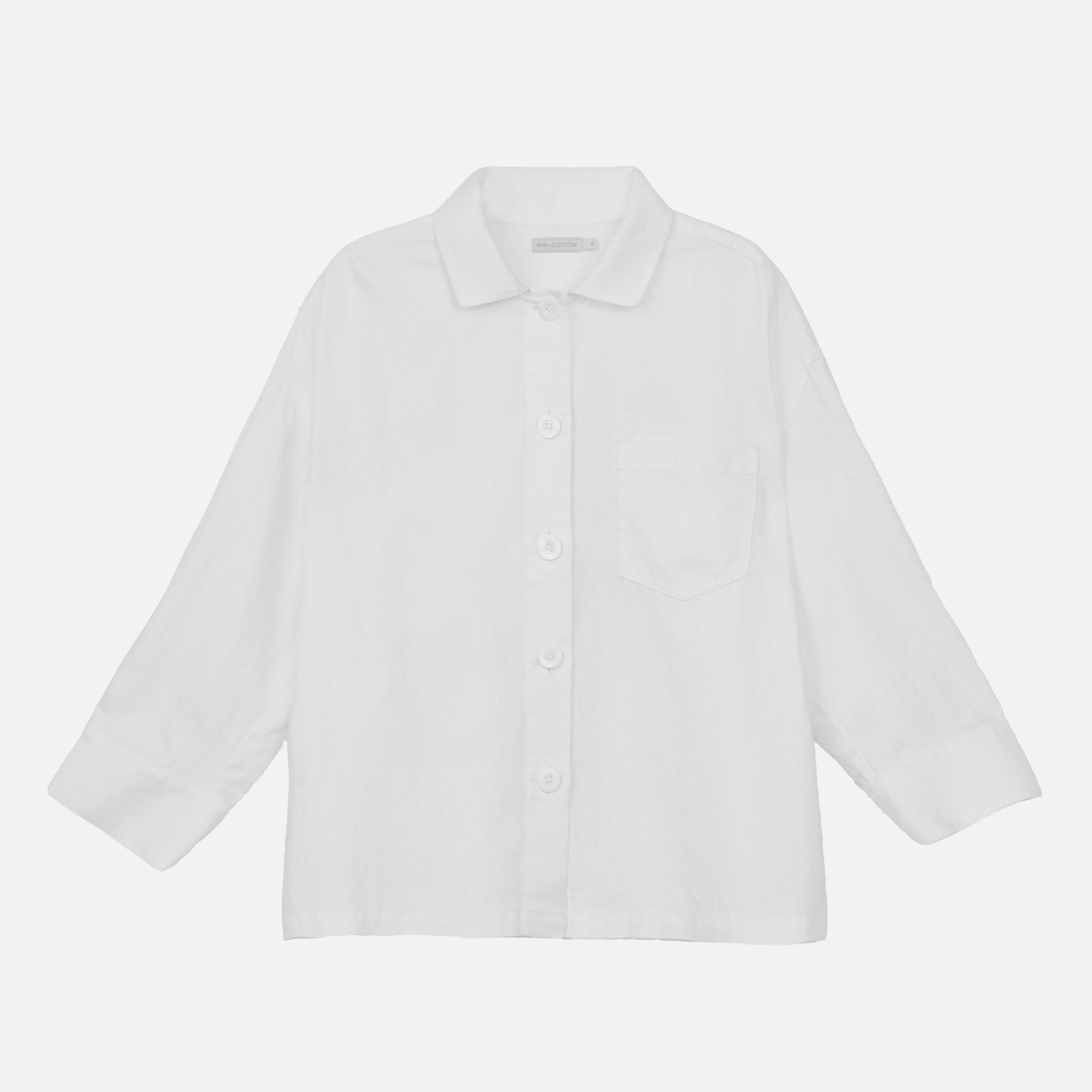 Bluse aus Lyocell-Leinen-Mix