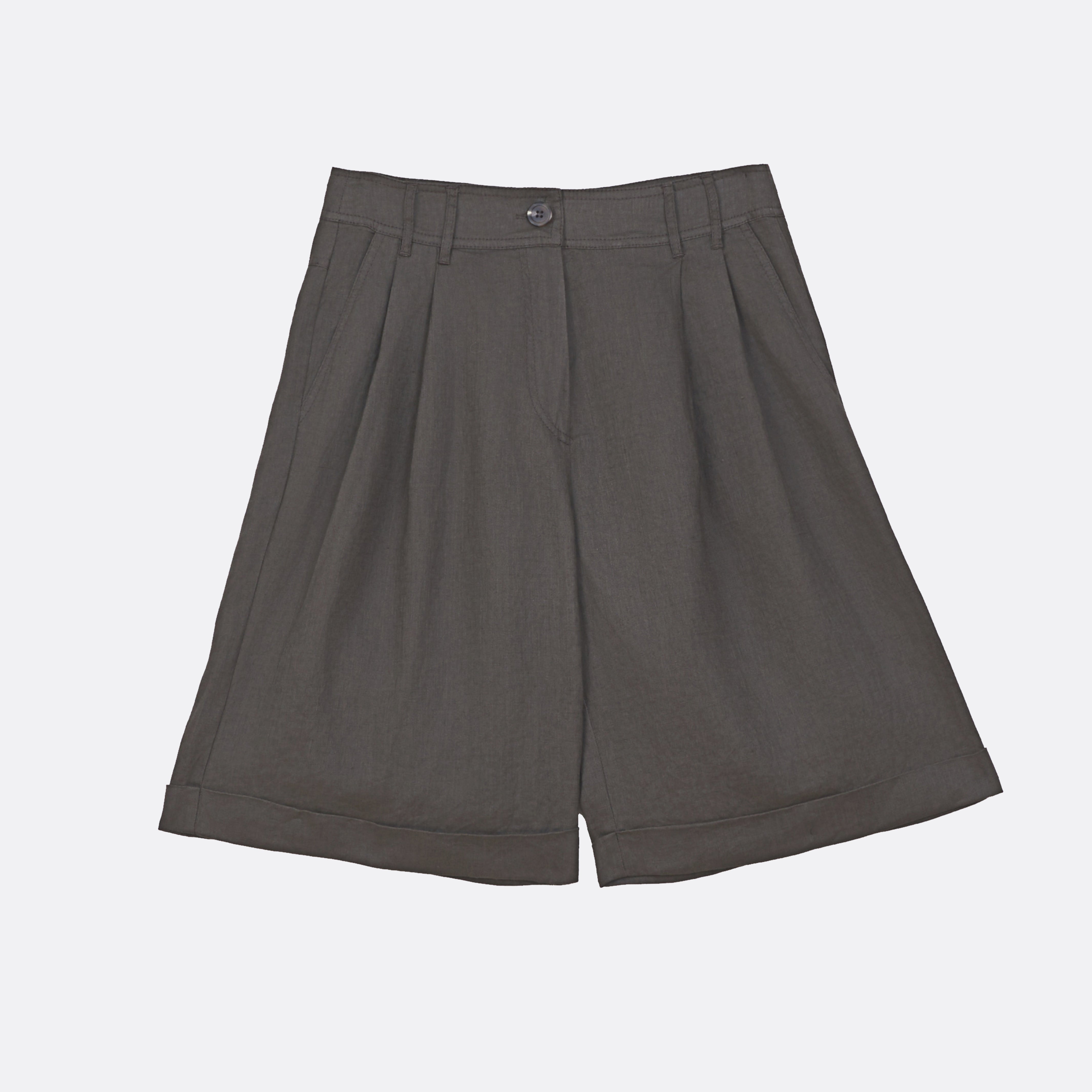 Bermudashorts aus reinem Leinen