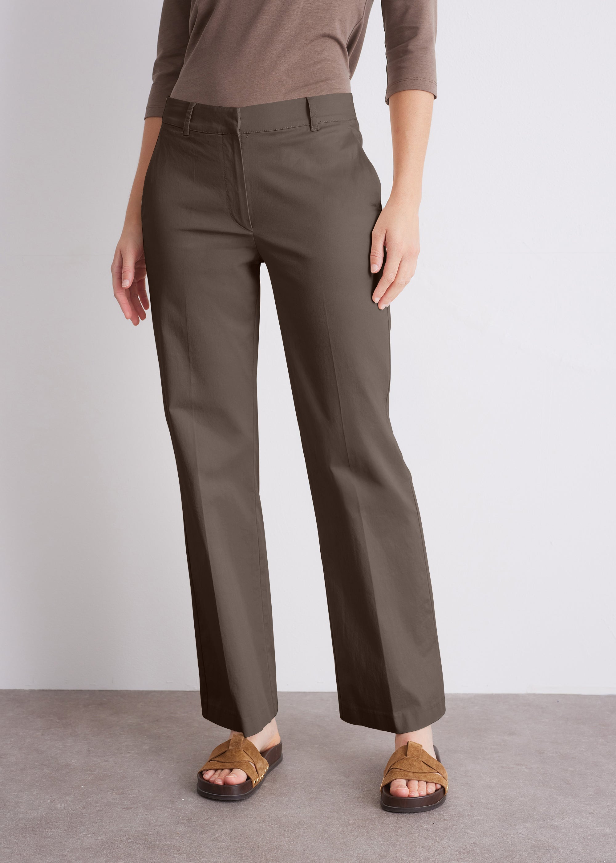 Schlichte Hose aus OCS-Baumwolle