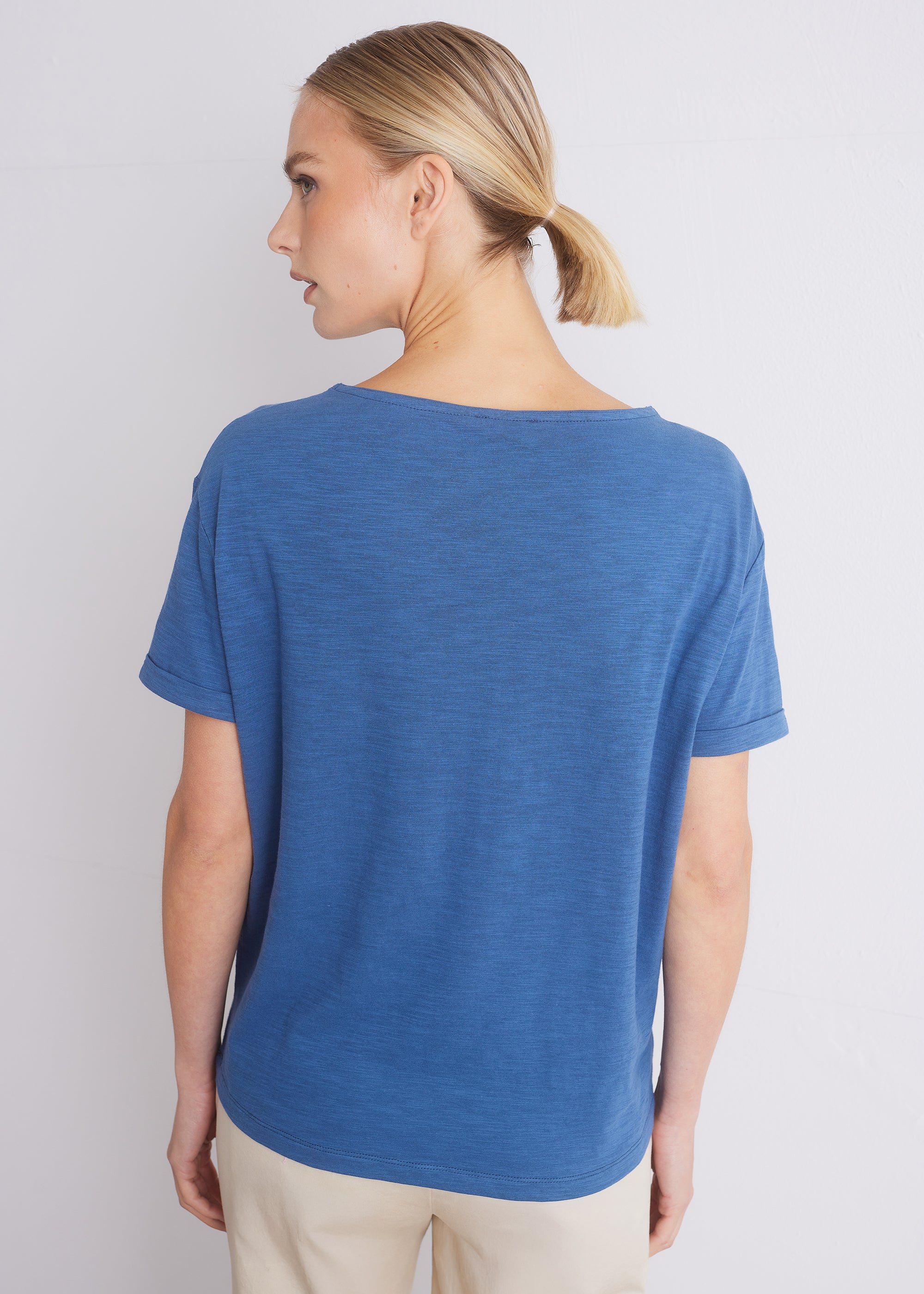 T-Shirt aus OCS-zertifizierter Baumwolle