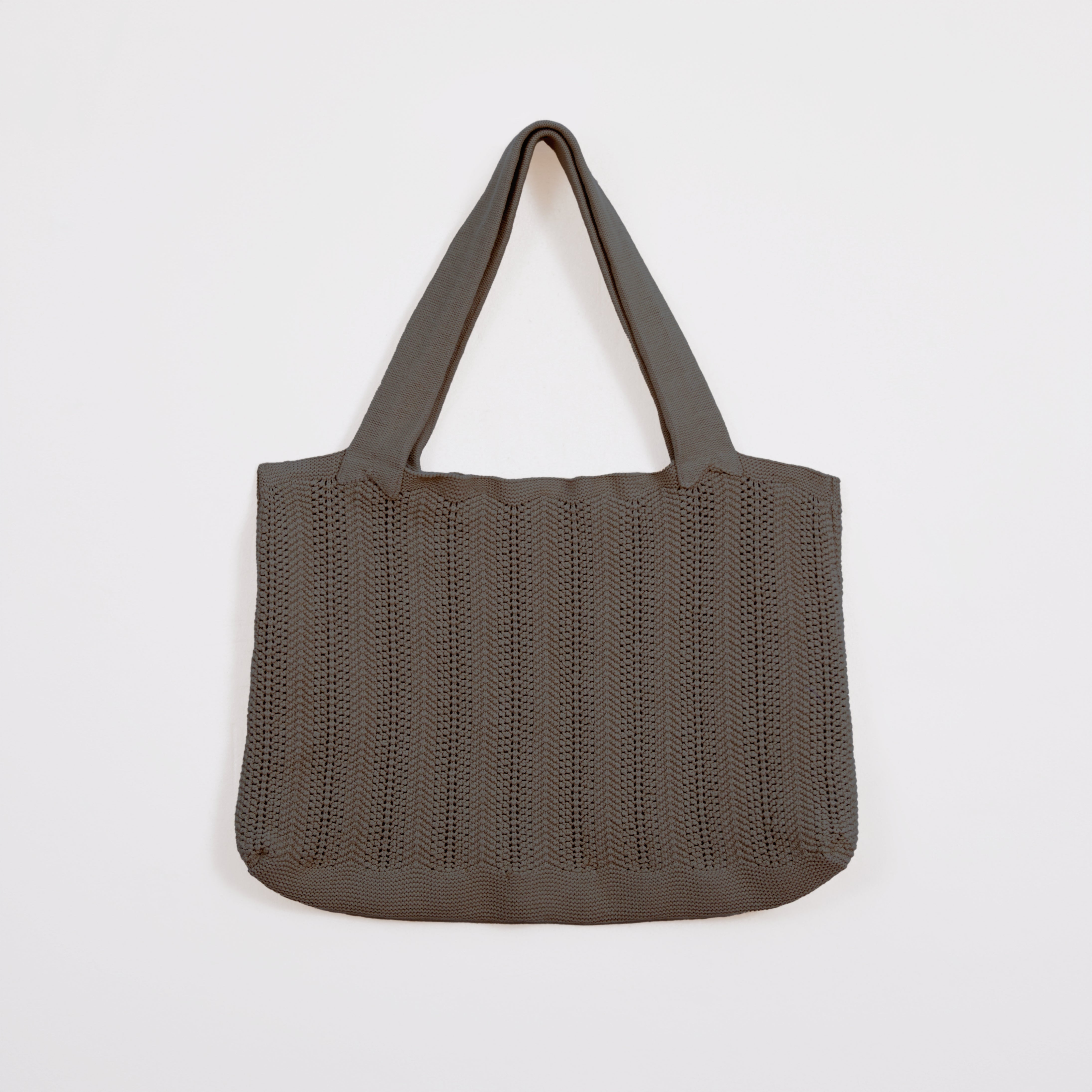 Stricktasche aus GOTS-zertifizierter Baumwolle