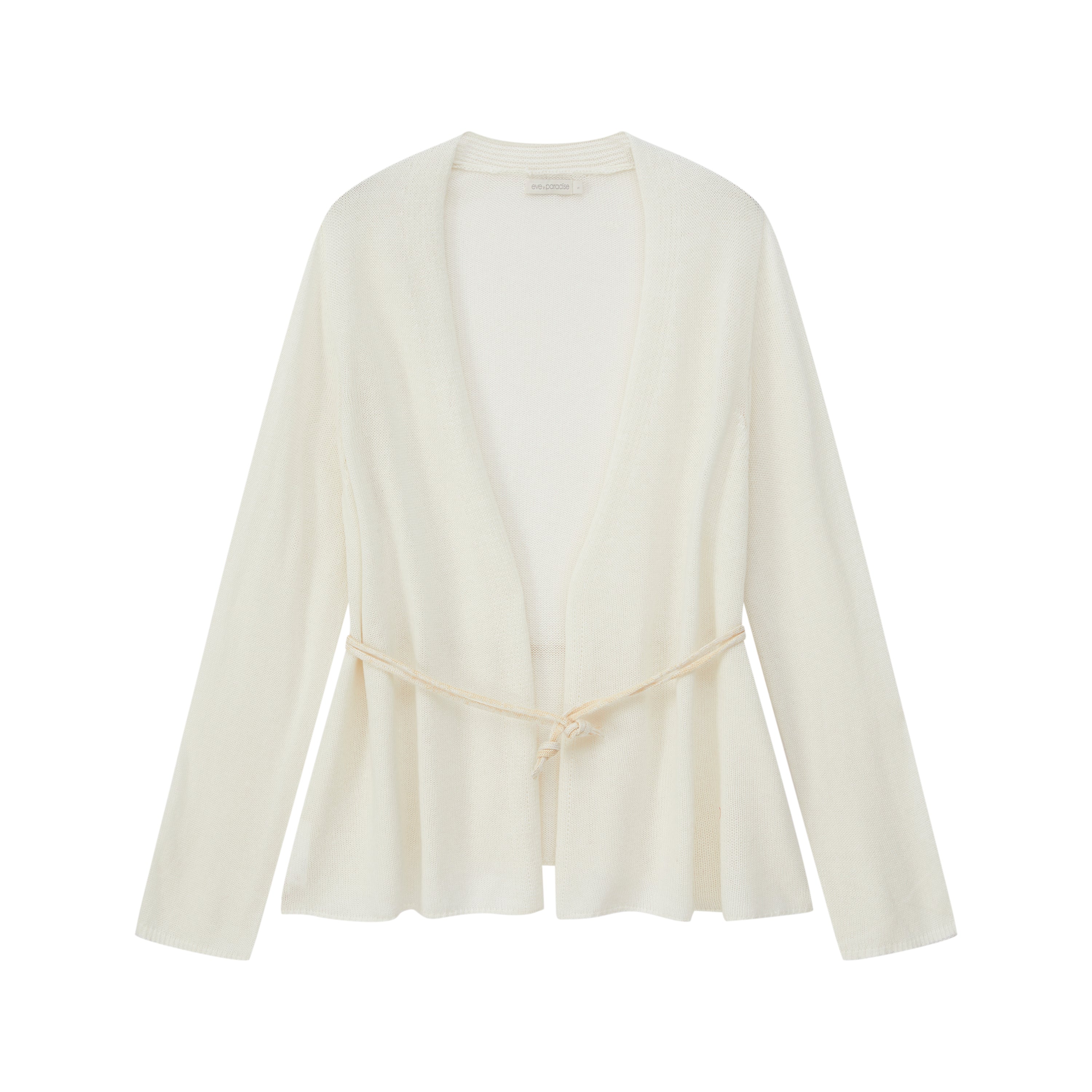 Cardigan mit Bindegürtel