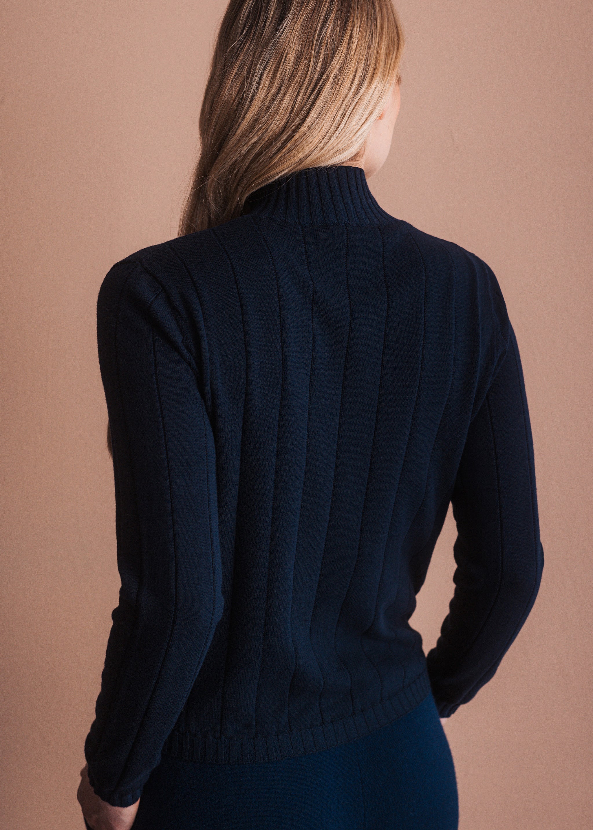 Pullover mit Stehkragen
