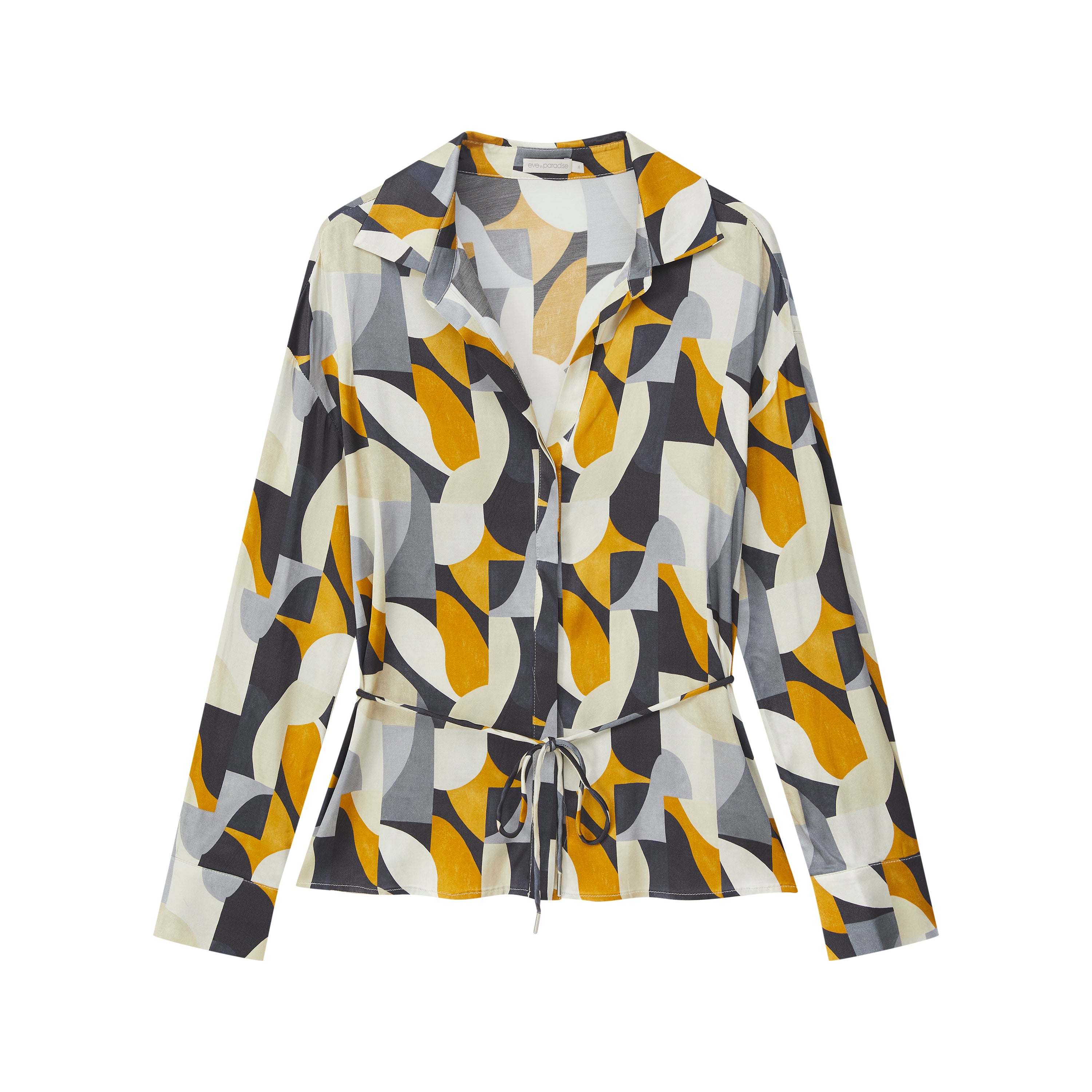 Bluse mit Grafikprint